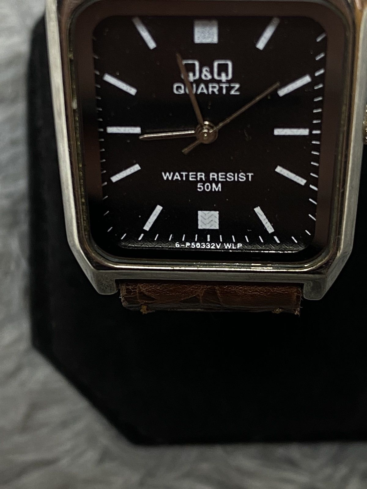 Japanese Brand Classic Brown Leather Quartz Watch | Japanese Brand Size ONE SIZE - 5 Thumbnail