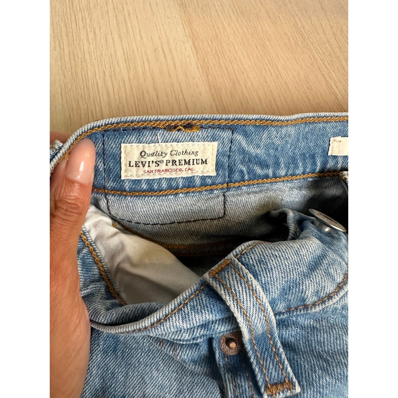 Levi's Levi Strauss Wedgie Denim Jeans Size 26 - MINT Size 26" / US 2 / IT 38 - 10 Thumbnail