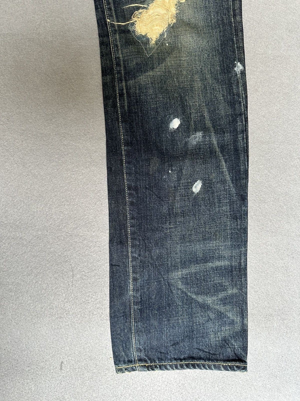Japanese Brand Glamb Tokyo Japan Distressed Denim Size US 31 - 6 Thumbnail