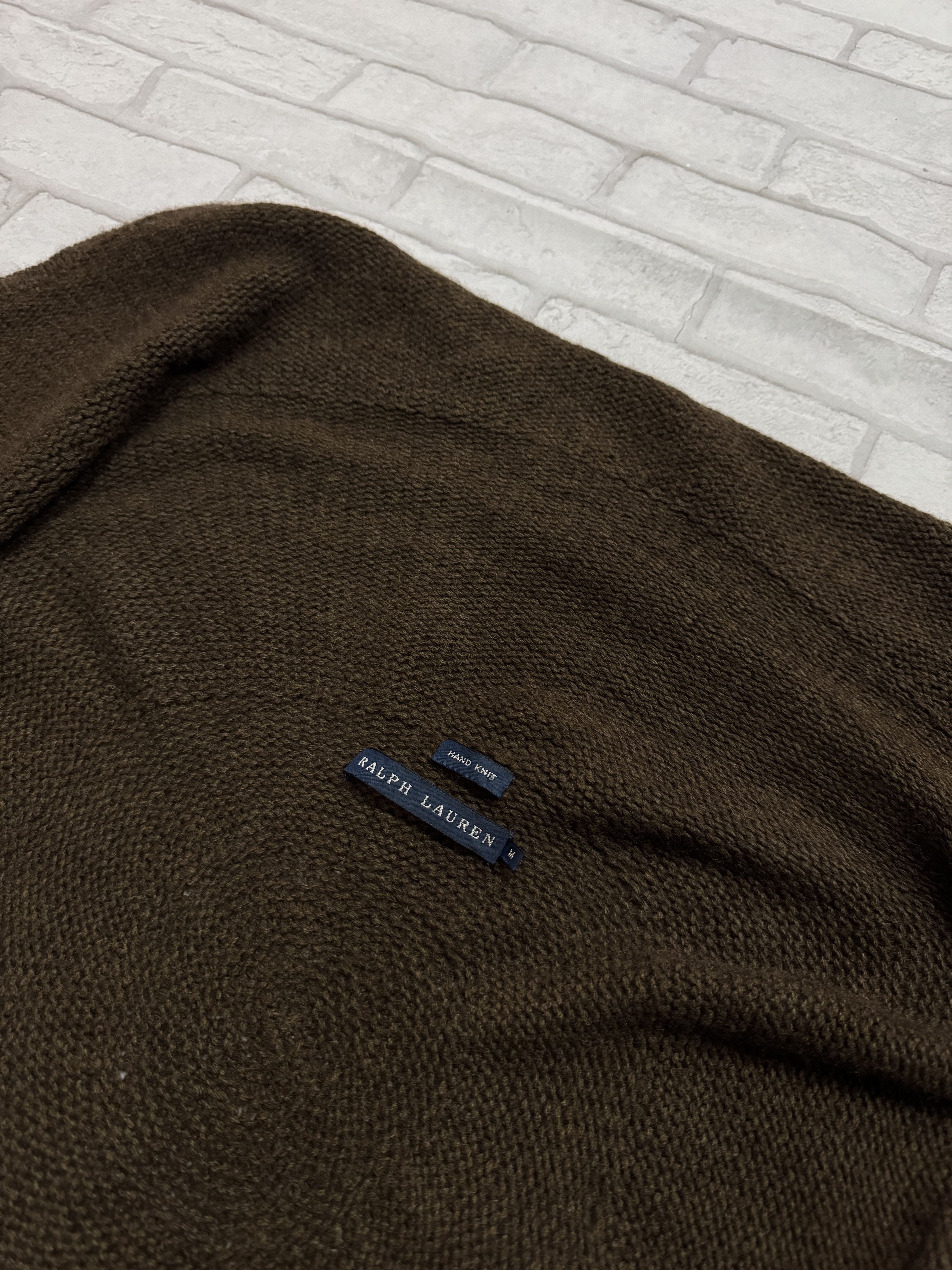 Polo Ralph Lauren Vintage Ralph Lauren Lauren Hand Knit Cashmere Wool Cardigan Size M / US 6-8 / IT 42-44 - 8 Thumbnail
