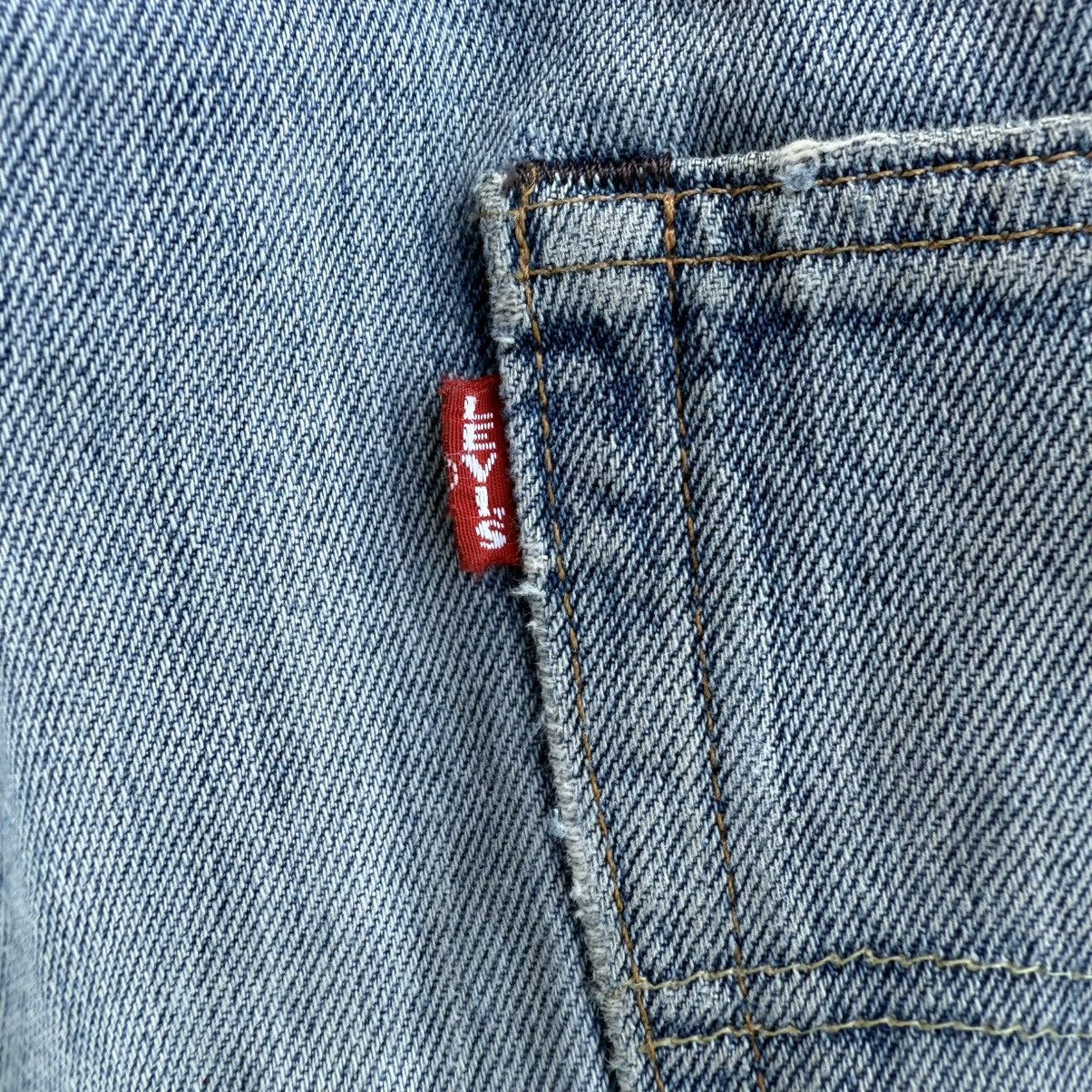 Levi's LEVI'S 501 PREMIUM STRAIGHT FADED JEAN DENIM PANTS Size US 35 - 13 Thumbnail