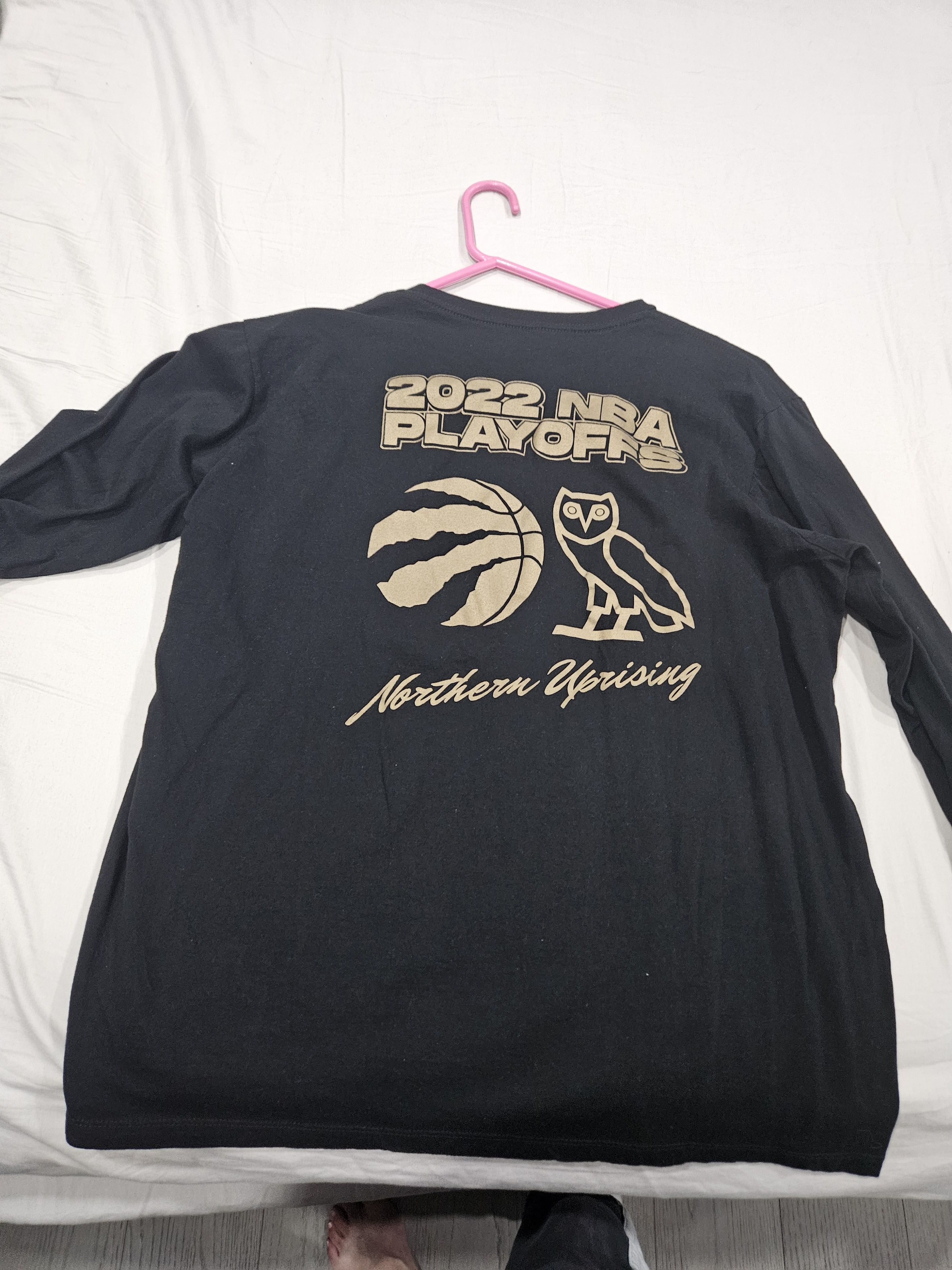October's Very Own Raptors OVO 2022 Playoff Tee Size US XL / EU 56 / 4 - 3 Thumbnail