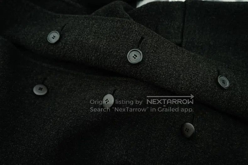 Yohji Yamamoto Yohji Yamamoto Mid-Length Wool Coat. Size US M / EU 48-50 / 2 - 5 Thumbnail