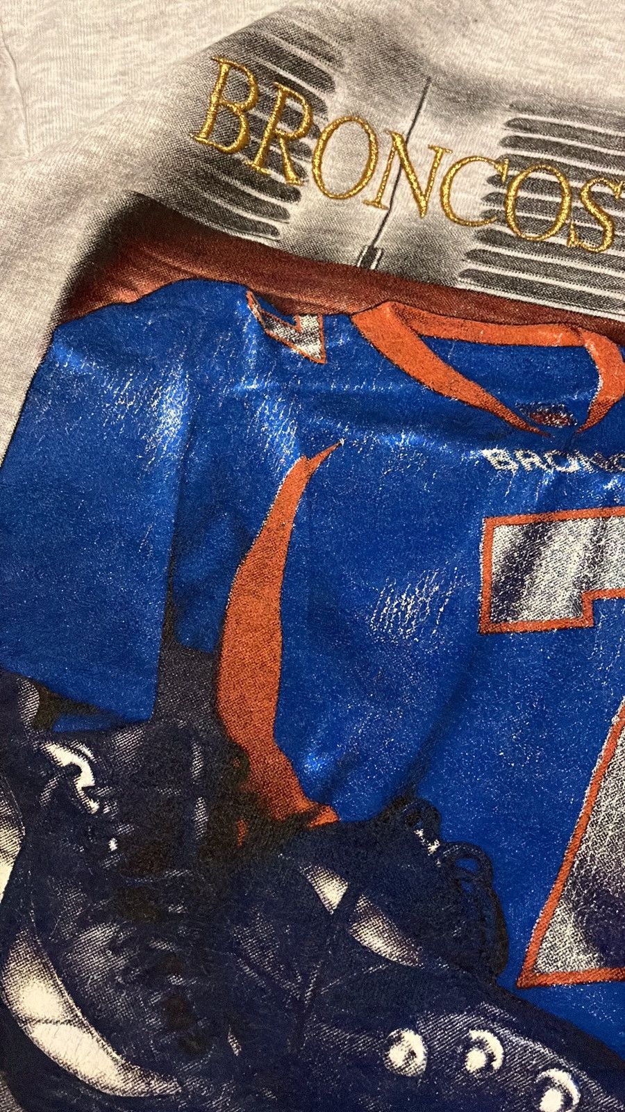 Russell Athletic × Starter × Vintage Vintage 1998 NFLP 90s BRONCOS Sweatshirt Size US L / EU 52-54 / 3 - 5 Thumbnail