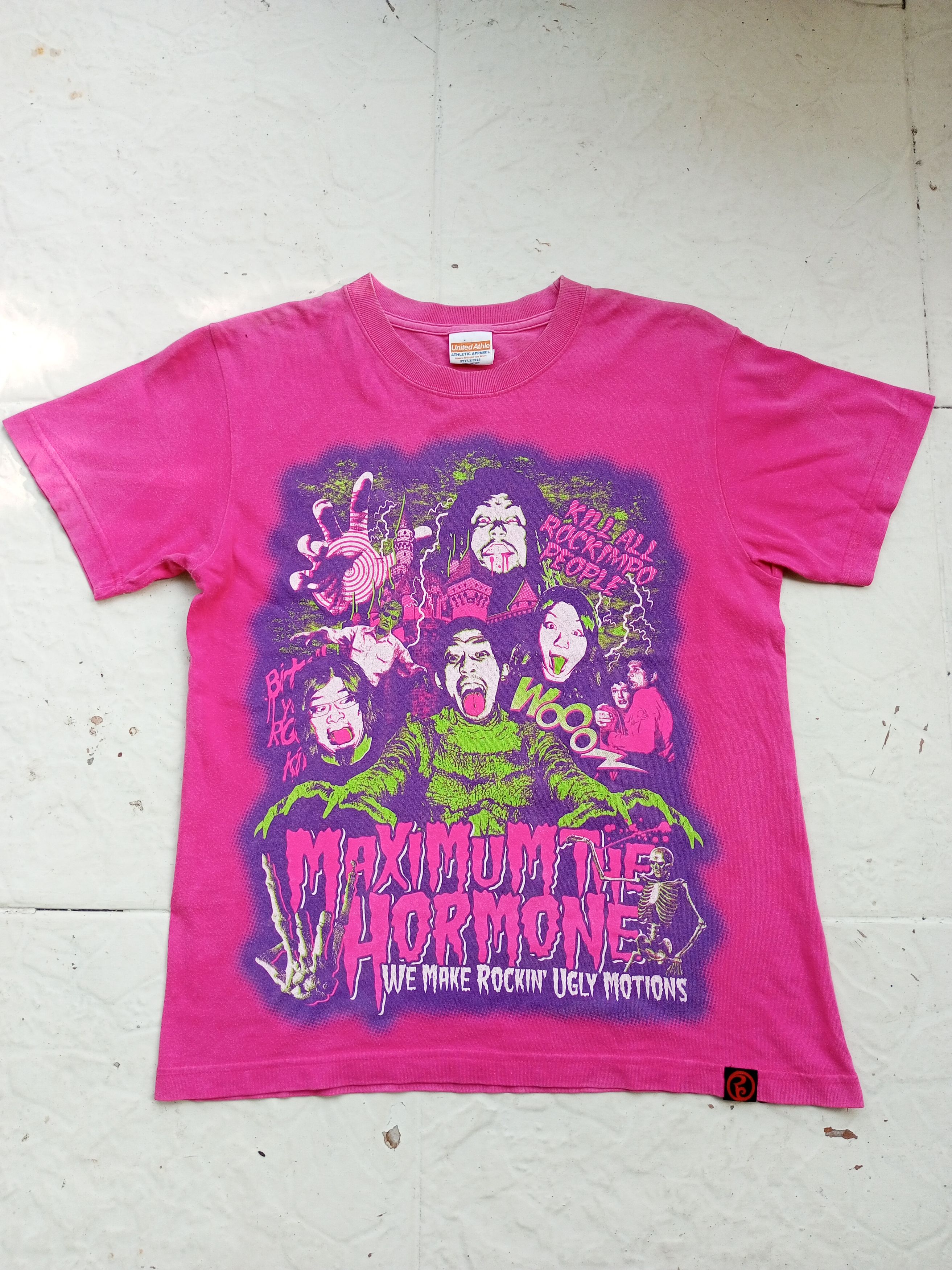 Band Tees Vintage Japanese Maximum The Hormone band tees Size US S / EU 44-46 / 1 - 4 Thumbnail
