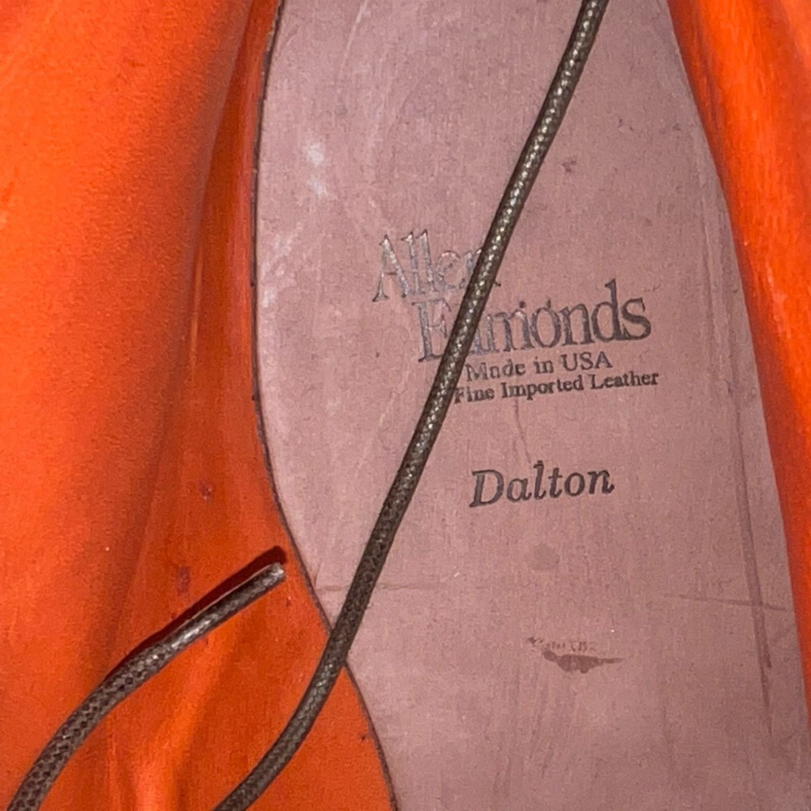 Allen Edmonds Allen Edmonds Dalton Wingtip Boots Men Tan BARELY WORN Size US 15 / EU 48 - 9 Thumbnail