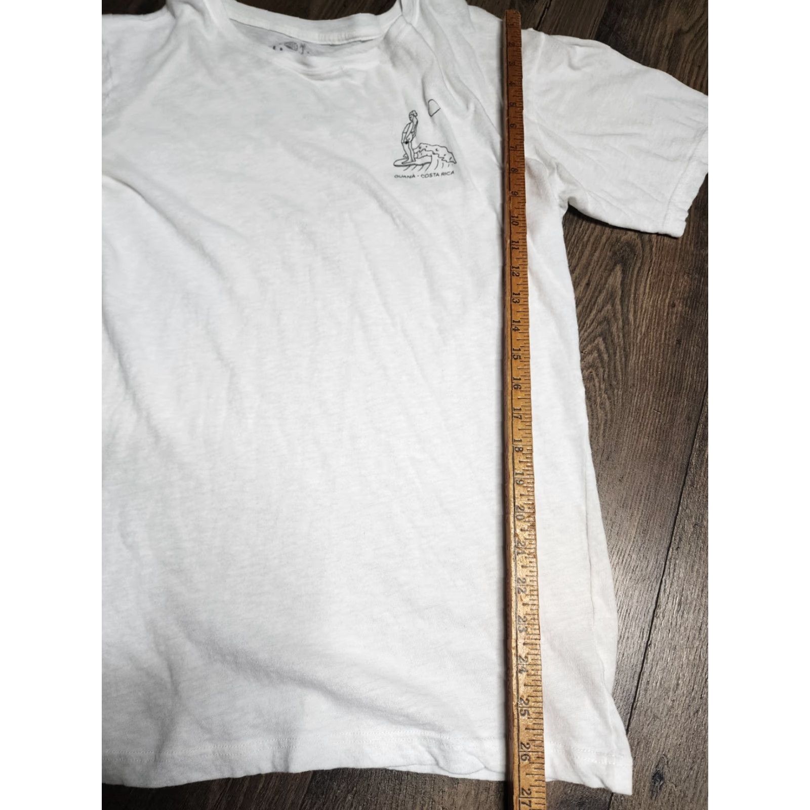 Vintage VINTAGE Guana Costa Rica Pura Vida Surfing T Shirt Mens L White Double Sided Beach Country Graphic Print 90s/2000s Mens Size US L / EU 52-54 / 3 - 2 Thumbnail