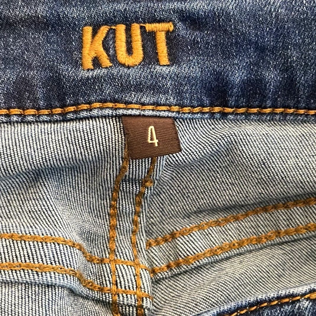 Vintage Kut from the Kloth Jeans Women’s High Rise Boyfriend size 4 Blue Womens Size 27" / US 4 / IT 40 - 6 Thumbnail