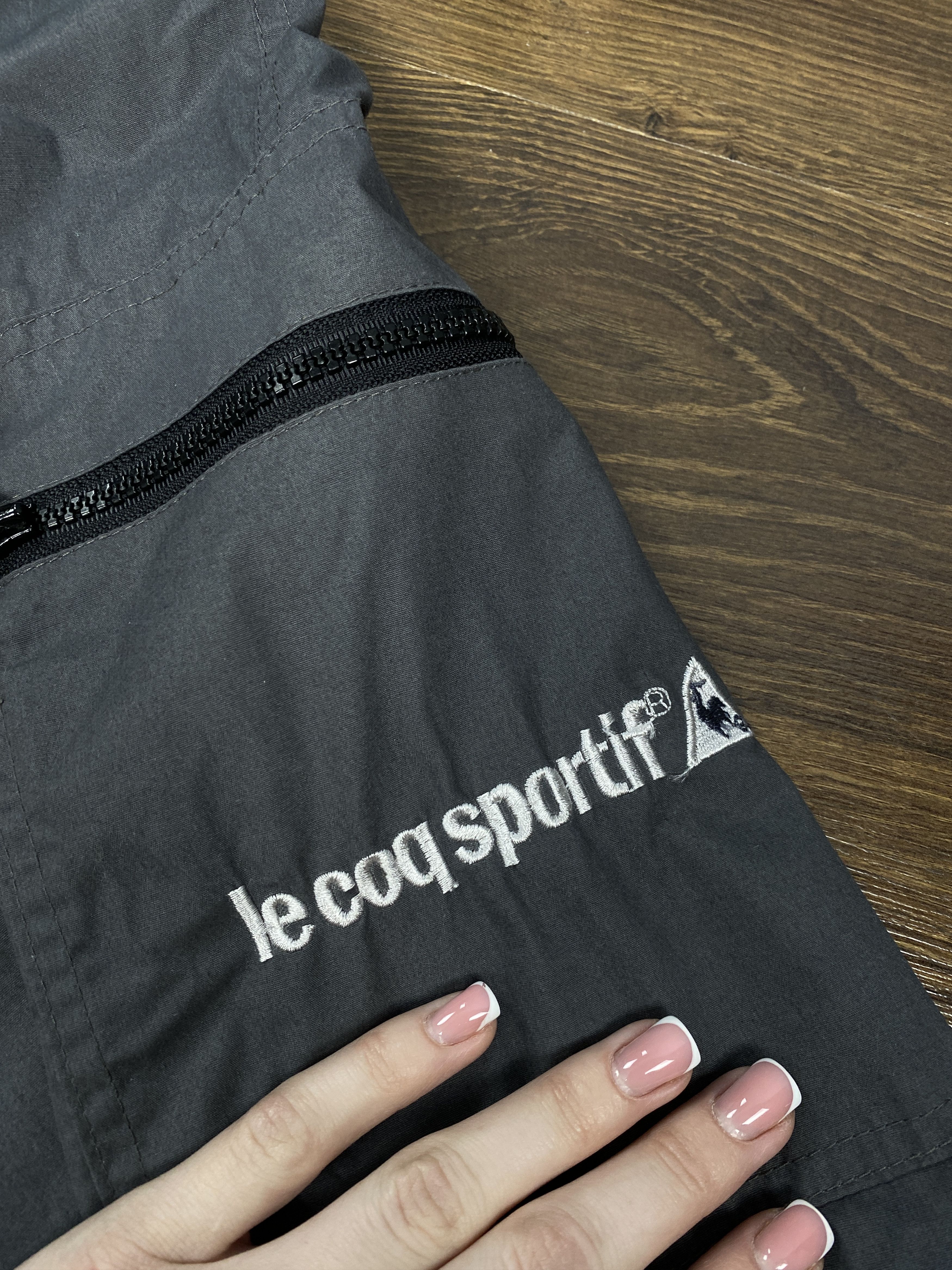20471120 Le Coq Sportif 90s Vintage Mens Baggy Cargo Pants Size US 32 / EU 48 - 3 Thumbnail