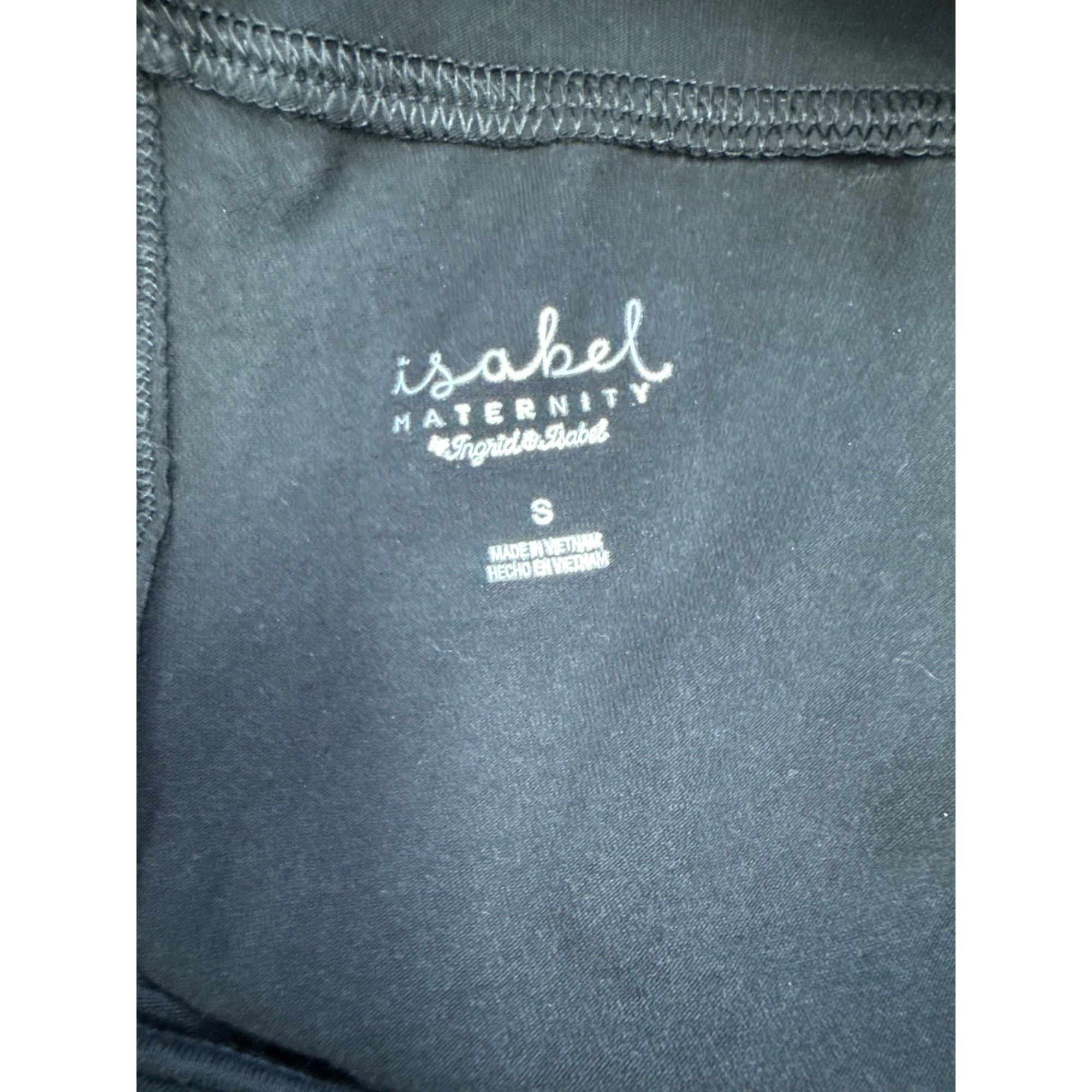 Other Isabel Maternity Black High Waist Soft Stretch Pregnancy Leg Size 26" / US 2 / IT 38 - 5 Thumbnail