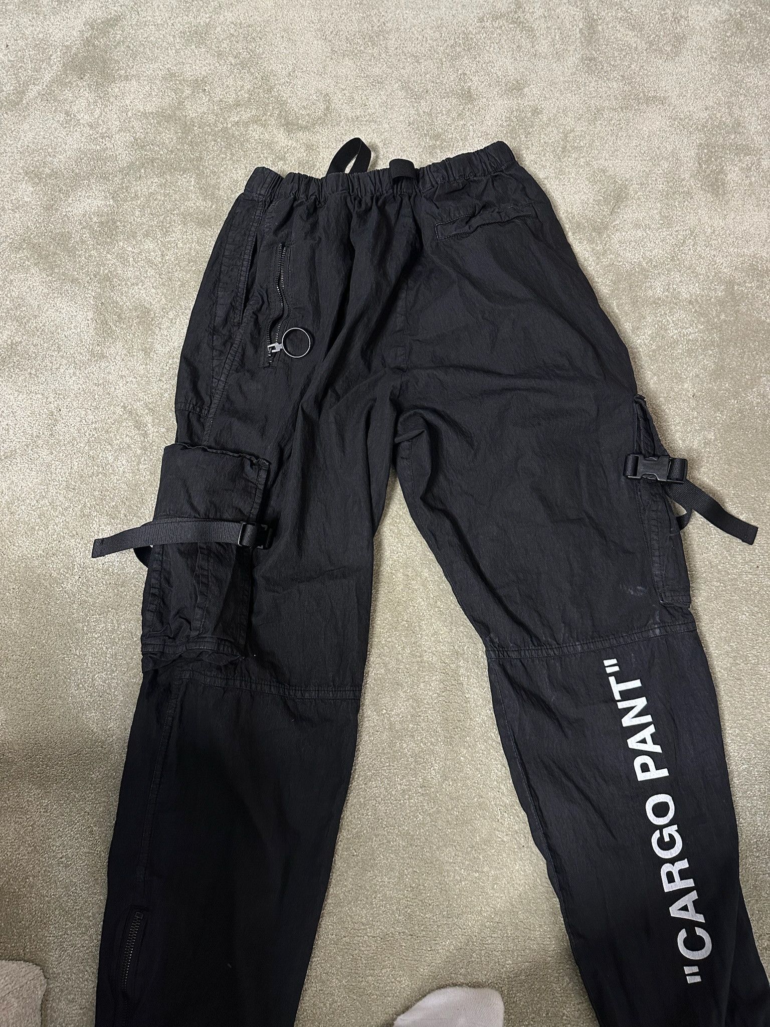 Image of Off White "cargo Pant" in Black, Men's (Size 30)