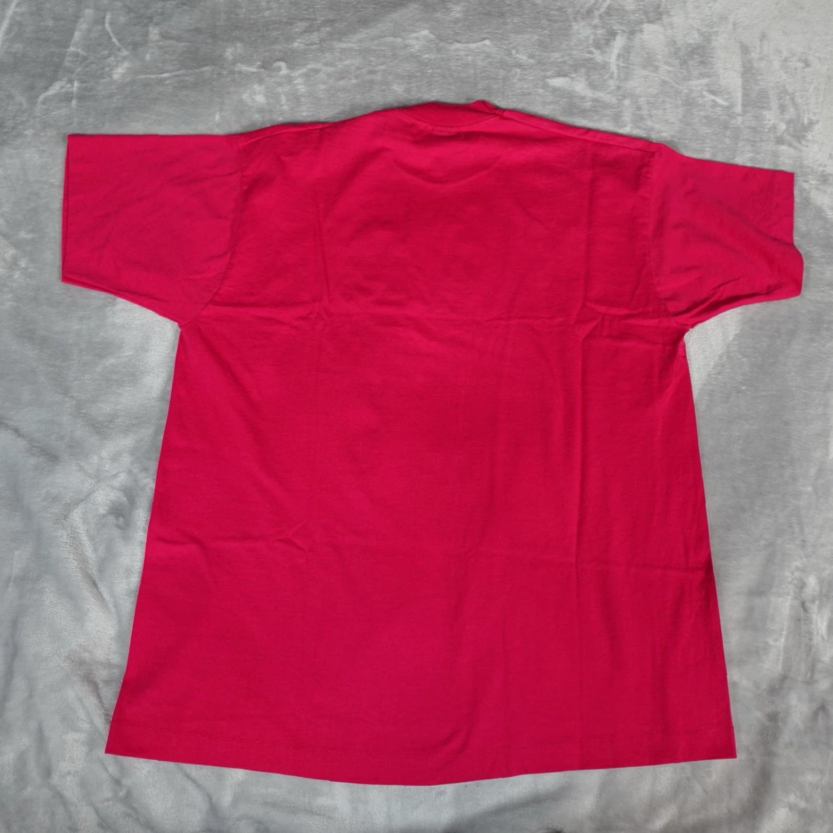 Fruit Of The Loom Vintage Fruit of the Loom Best T Shirt Mens XL Single Stitch Hot Pink 90s Size US XL / EU 56 / 4 - 4 Thumbnail