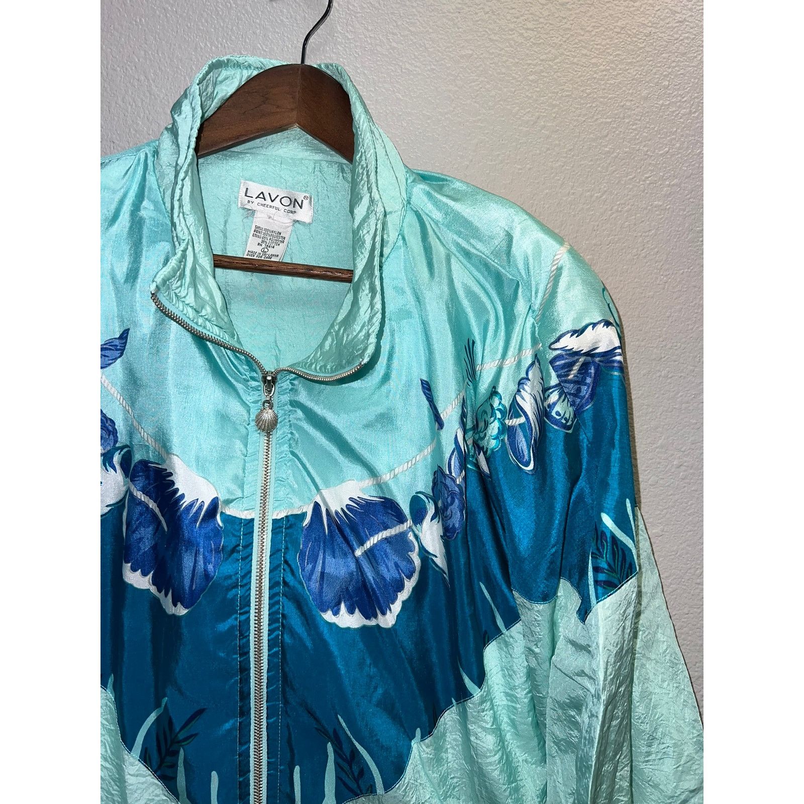 Vintage Vintage Womens Lavon Windbreaker Shells Shell Full Zip VTG L Size L / US 10 / IT 46 - 3 Thumbnail