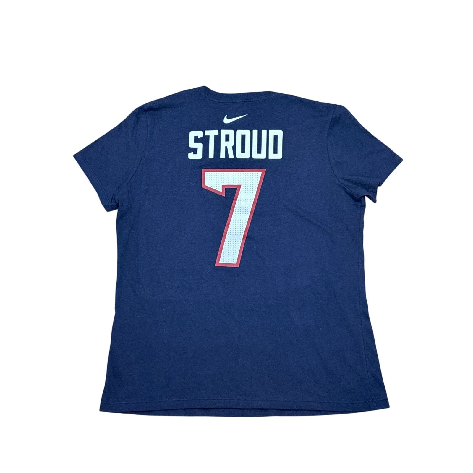 Nike NWT C.J. Stroud 7 Houston Texans Women’s Nike Tee Large Size L / US 10 / IT 46 - 4 Thumbnail