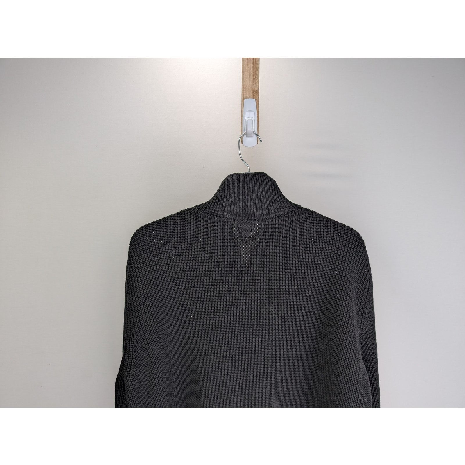 Bottega Veneta o1rshd1 Dry Cotton Rib Cardigan Sweater in Black Size US XL / EU 56 / 4 - 8 Thumbnail