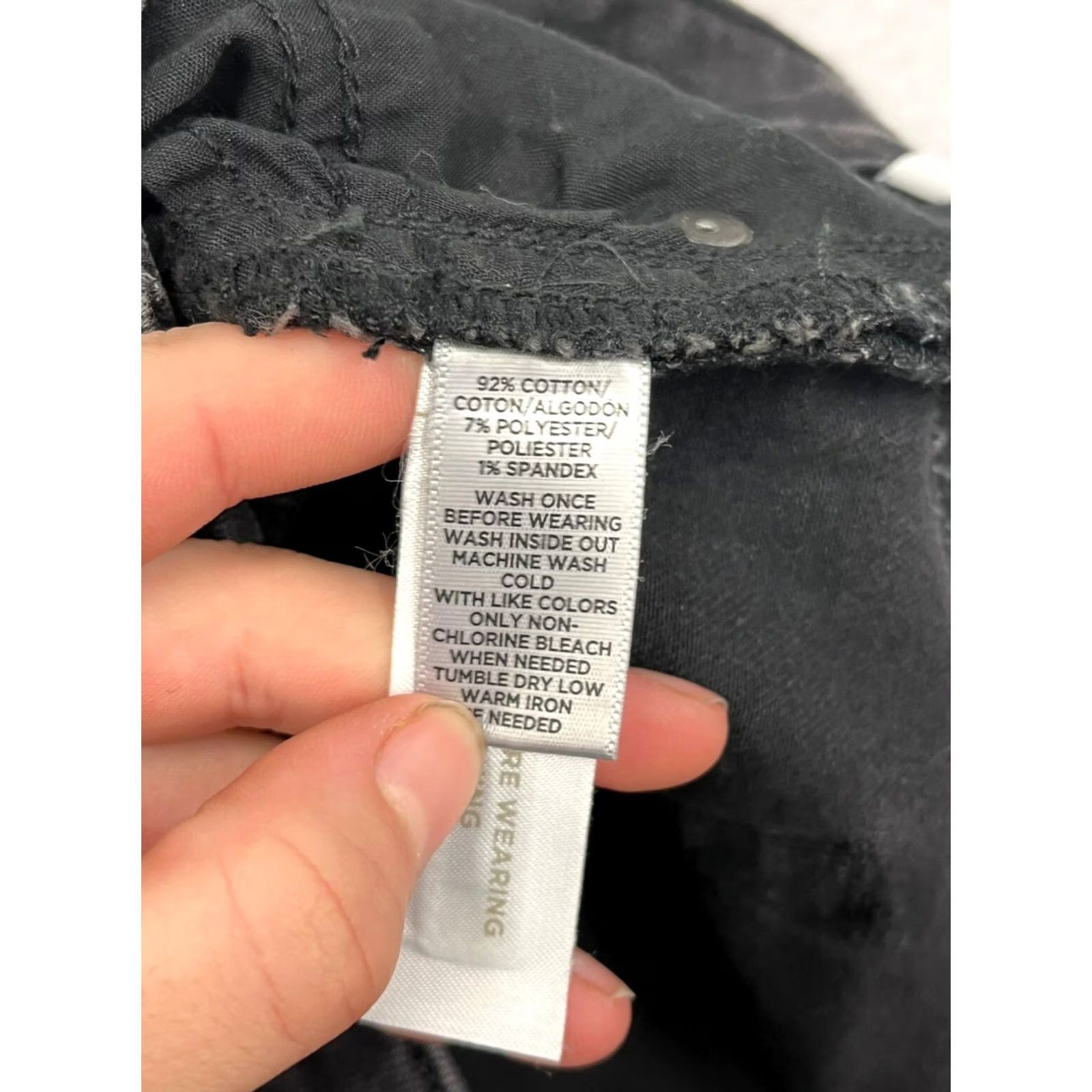 Ann Taylor Ann Taylor Loft Jeans Womens 27/4 Black Denim Curvy Skinny Ankle NWT Denim NWT Womens 27 Curvy Skinny Ankle Jeans Black Denim Size 27" / US 4 / IT 40 - 4 Thumbnail