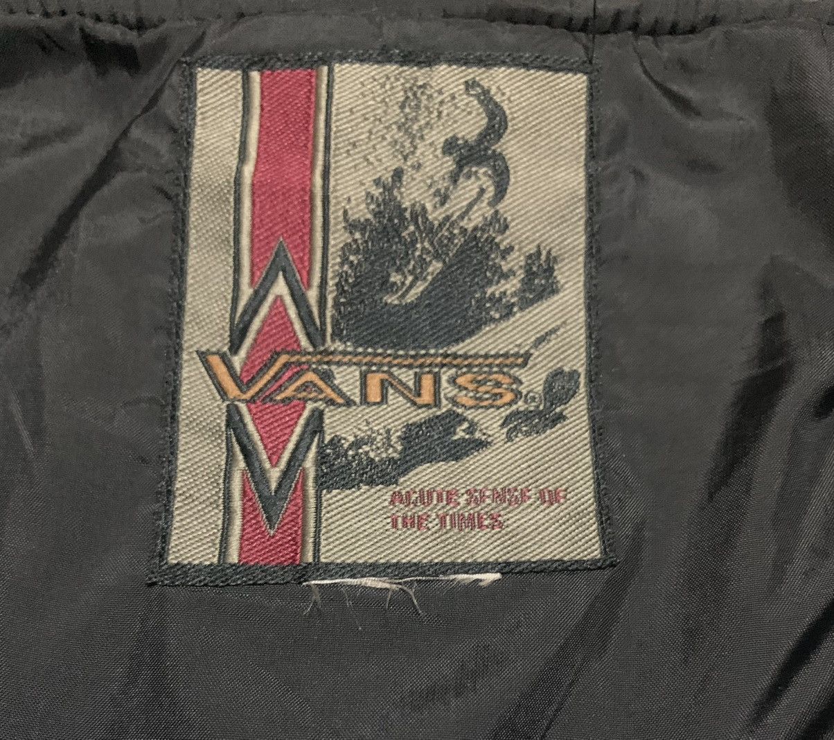 Vans Vintage 80s Vans Fleece Zipper Jacket Size US XL / EU 56 / 4 - 5 Thumbnail