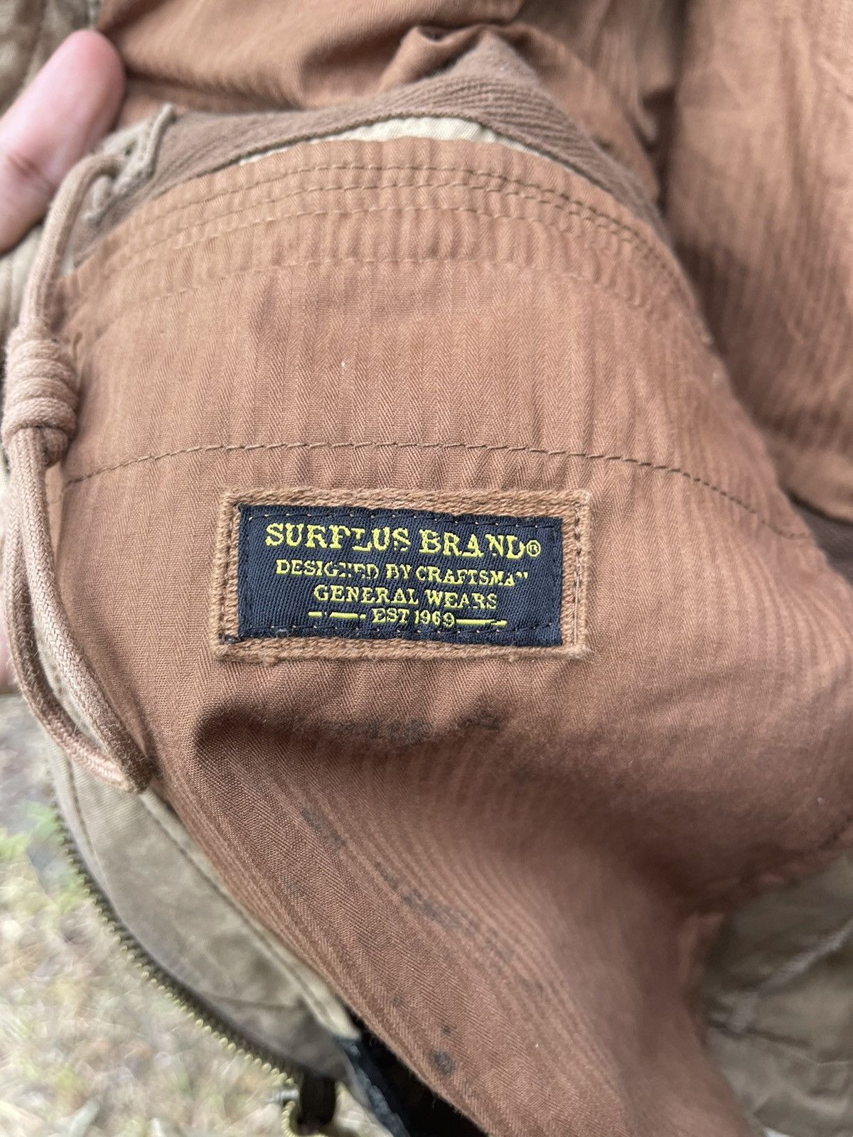 Vintage Surplus Brand Tactical Field Jacket Military Style Zip Hood Size US L / EU 52-54 / 3 - 19 Thumbnail