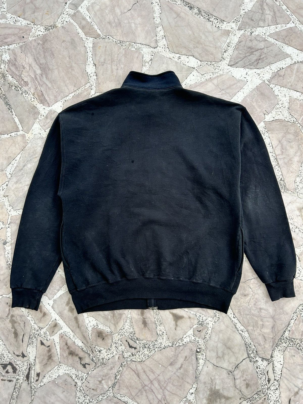 Russell Athletic Y2k Russell vintage black plain jacket Size US L / EU 52-54 / 3 - 2 Thumbnail