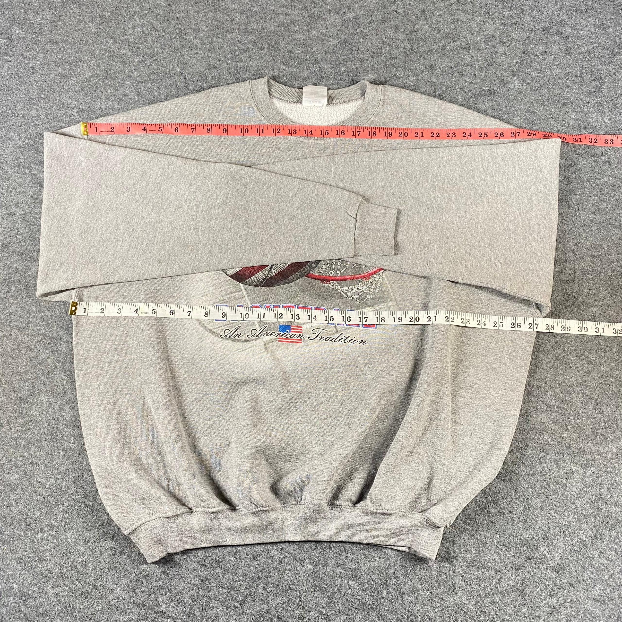 Vintage Vintage 90s Basketball Sweatshirt Size US XL / EU 56 / 4 - 7 Thumbnail