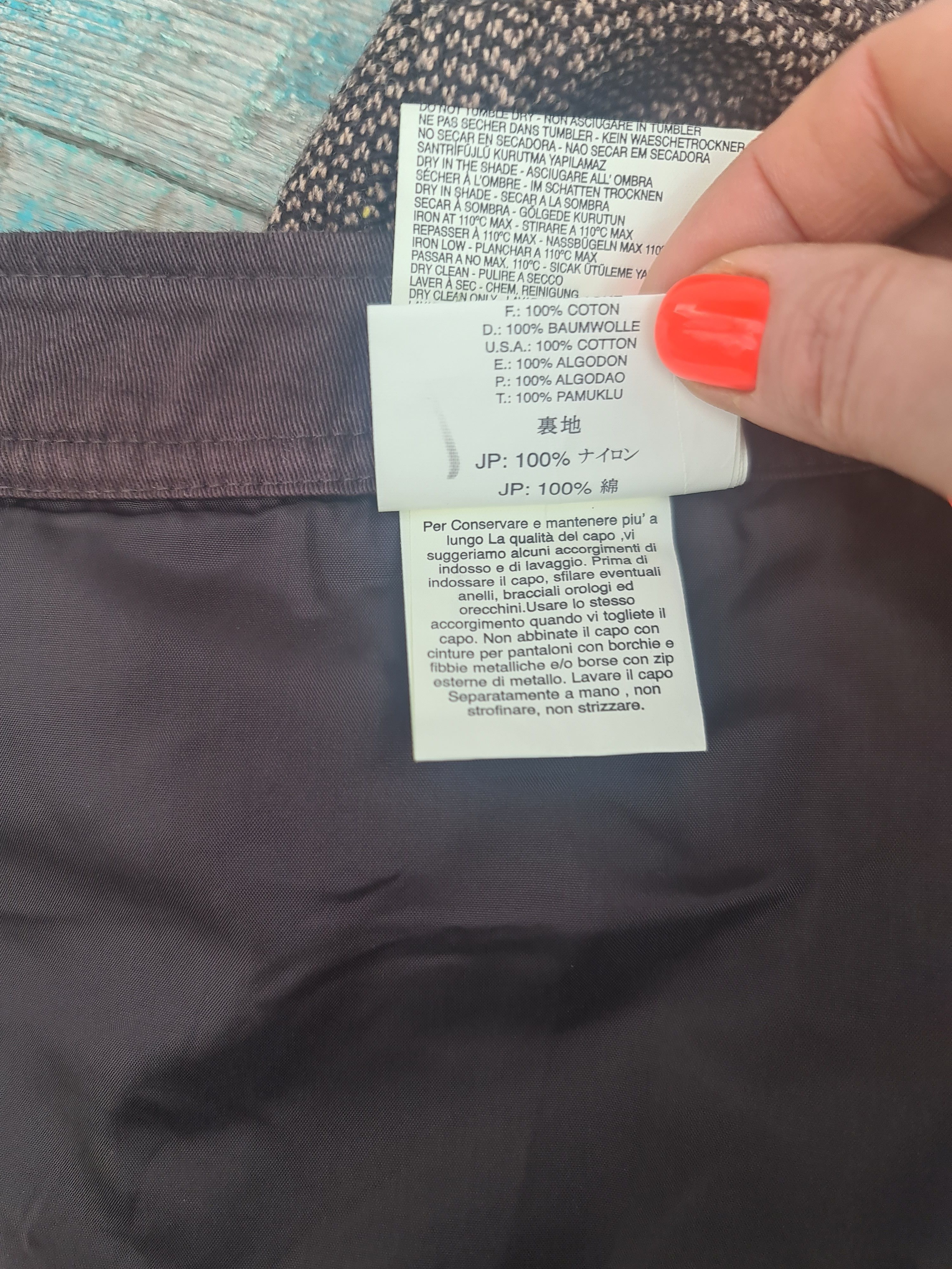 Diesel Rare 🔥 Diesel wool asymmetric mini skirt nice design Size 26" / US 2 / IT 38 - 11 Thumbnail
