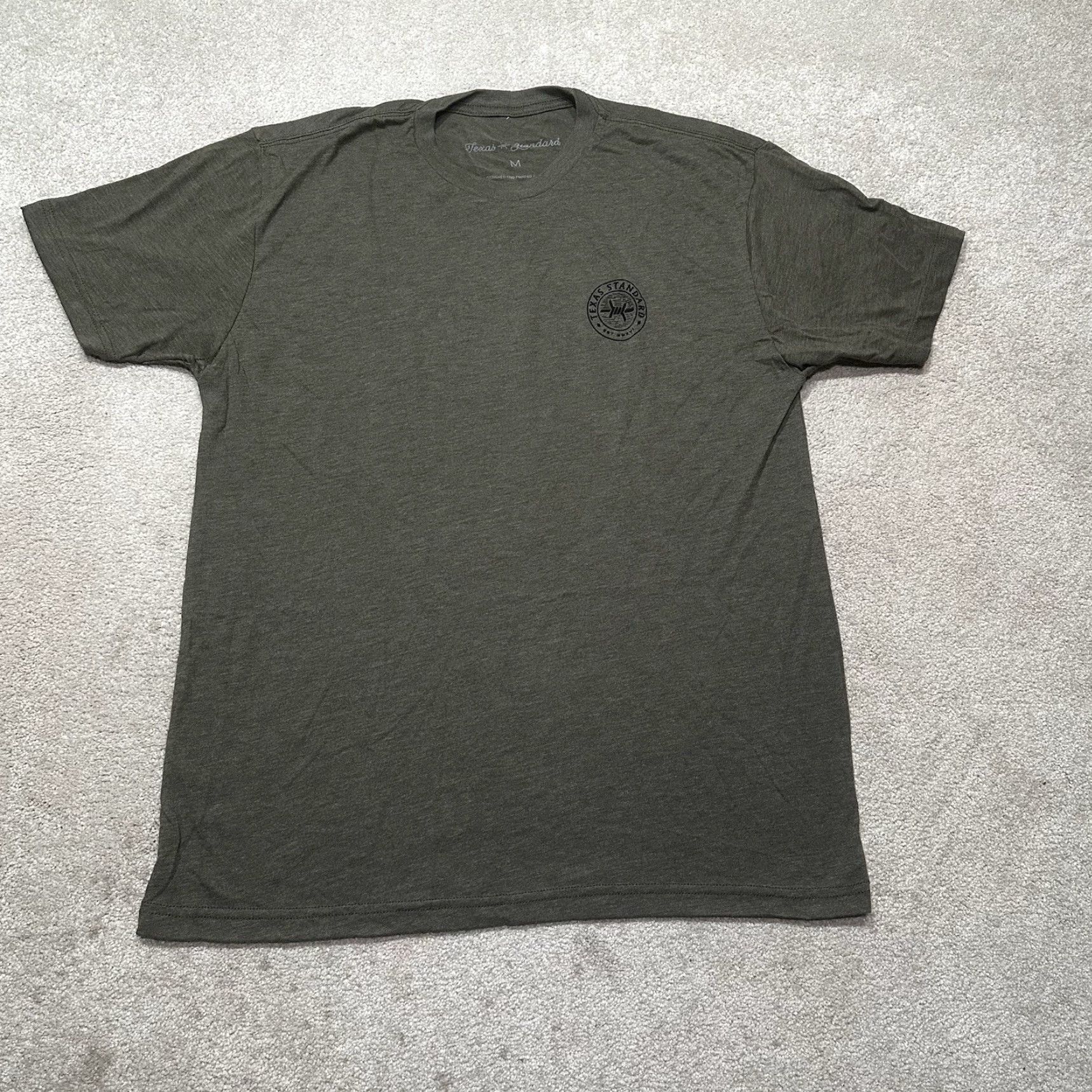 Doublet Texas Standard T Shirt Mens Medium Green Double Sided Rodeo Oil Riggs Size US M / EU 48-50 / 2 - 2 Thumbnail