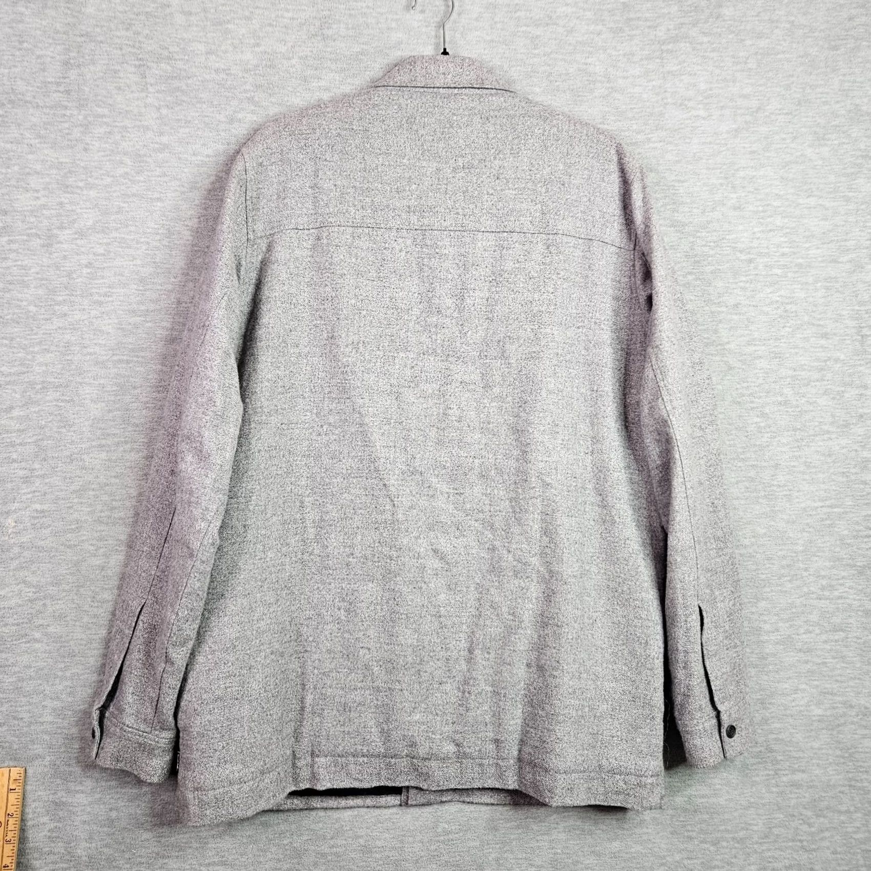 TravisMathew Travis Mathew Jacket Gray Button Front Size L Cotton Shirt Jacket Overshirt Mens Regular Size US L / EU 52-54 / 3 - 2 Thumbnail