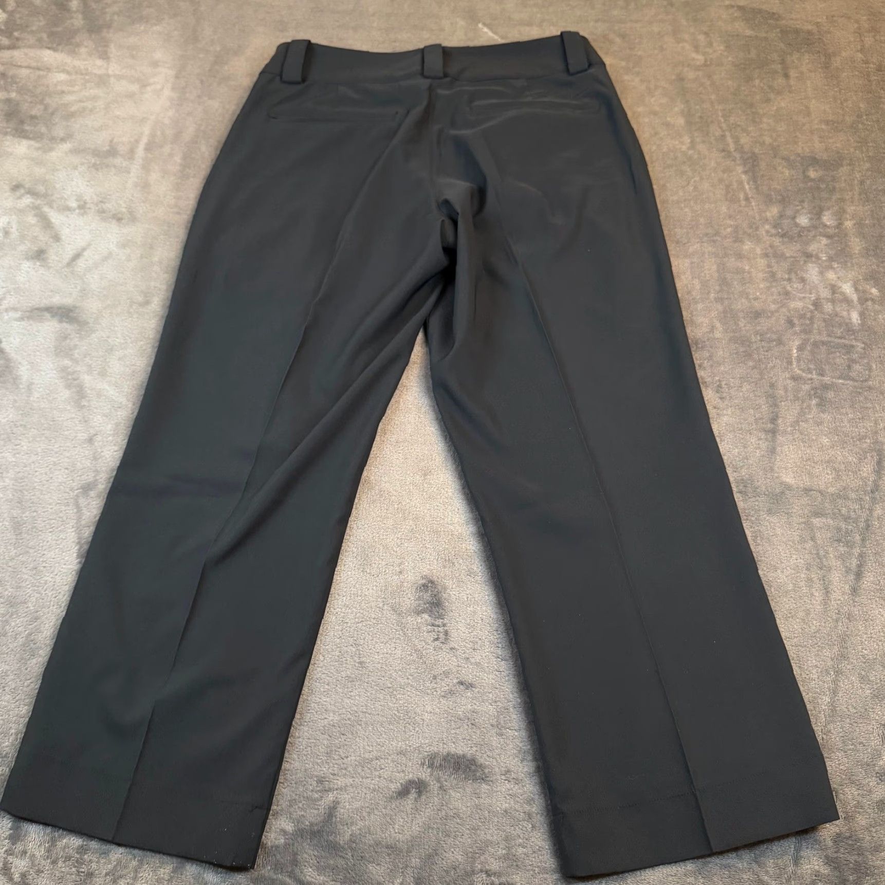 Nike Nike Golf Tour Performance Dri-FIT Black Pants Womens Size 2 Capri Straight Leg Moisture Wicking Pockets Capris Modern Capris Tee? Size 26" / US 2 / IT 38 - 3 Thumbnail