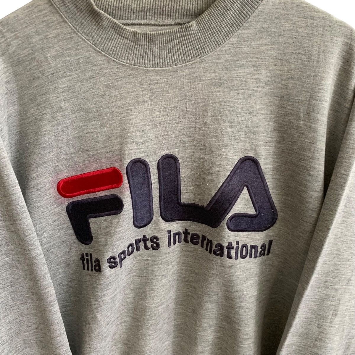 Fila × Vintage Vintage Fila Sweatshirt Embroidered Big Logo Large Size US M / EU 48-50 / 2 - 2 Thumbnail