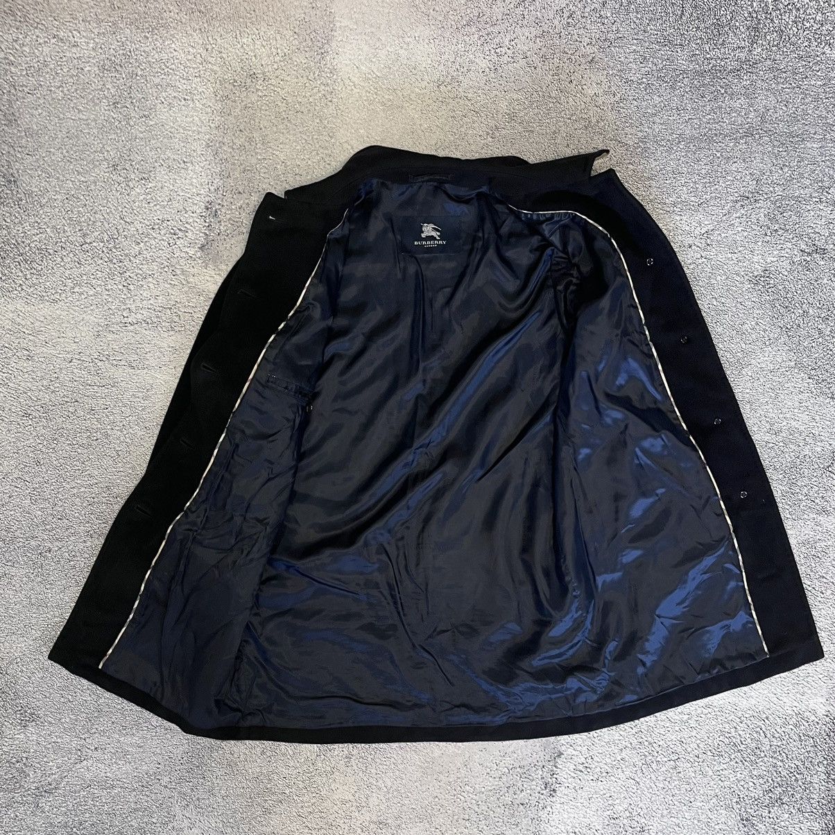 Burberry Burberry London Women Jacket Vintage Overcoat Jacket Black Size L / US 10 / IT 46 - 6 Thumbnail