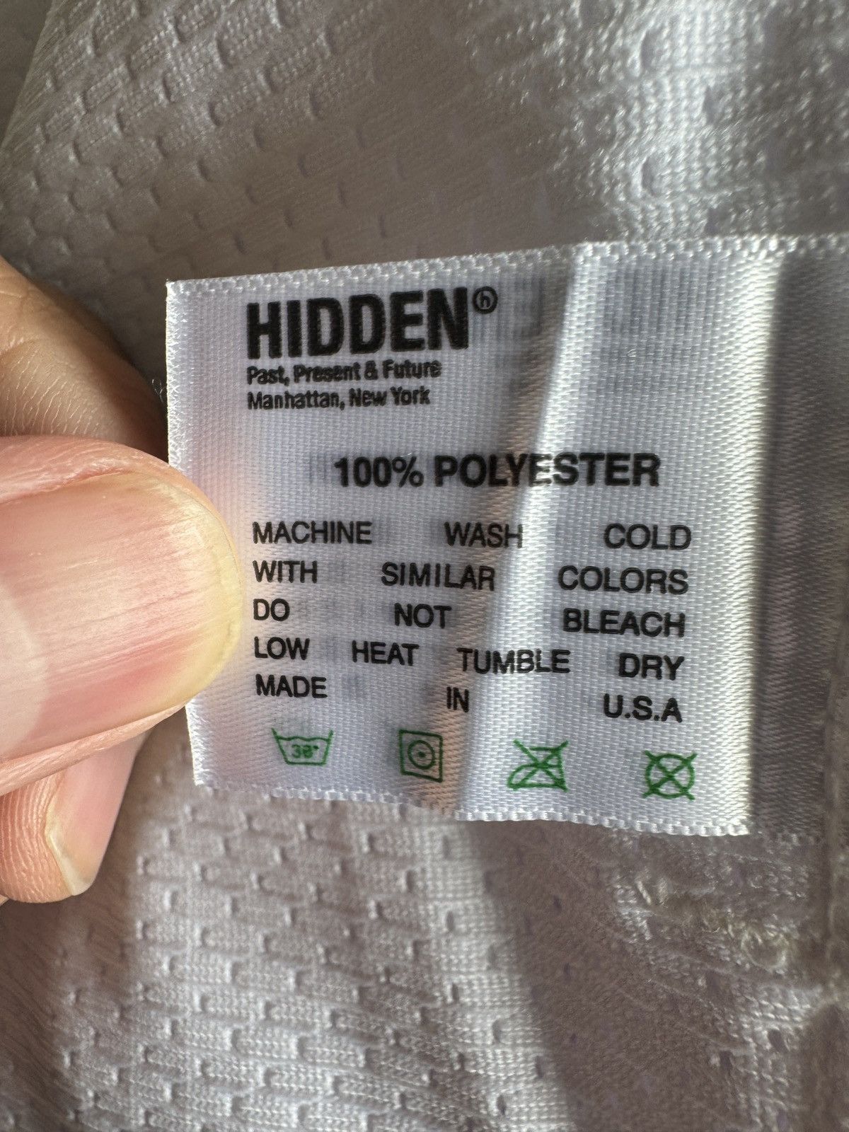 HIDDEN Hidden NY Heavyweight Mesh Shorts (White) Size US 34 / EU 50 - 7 Thumbnail