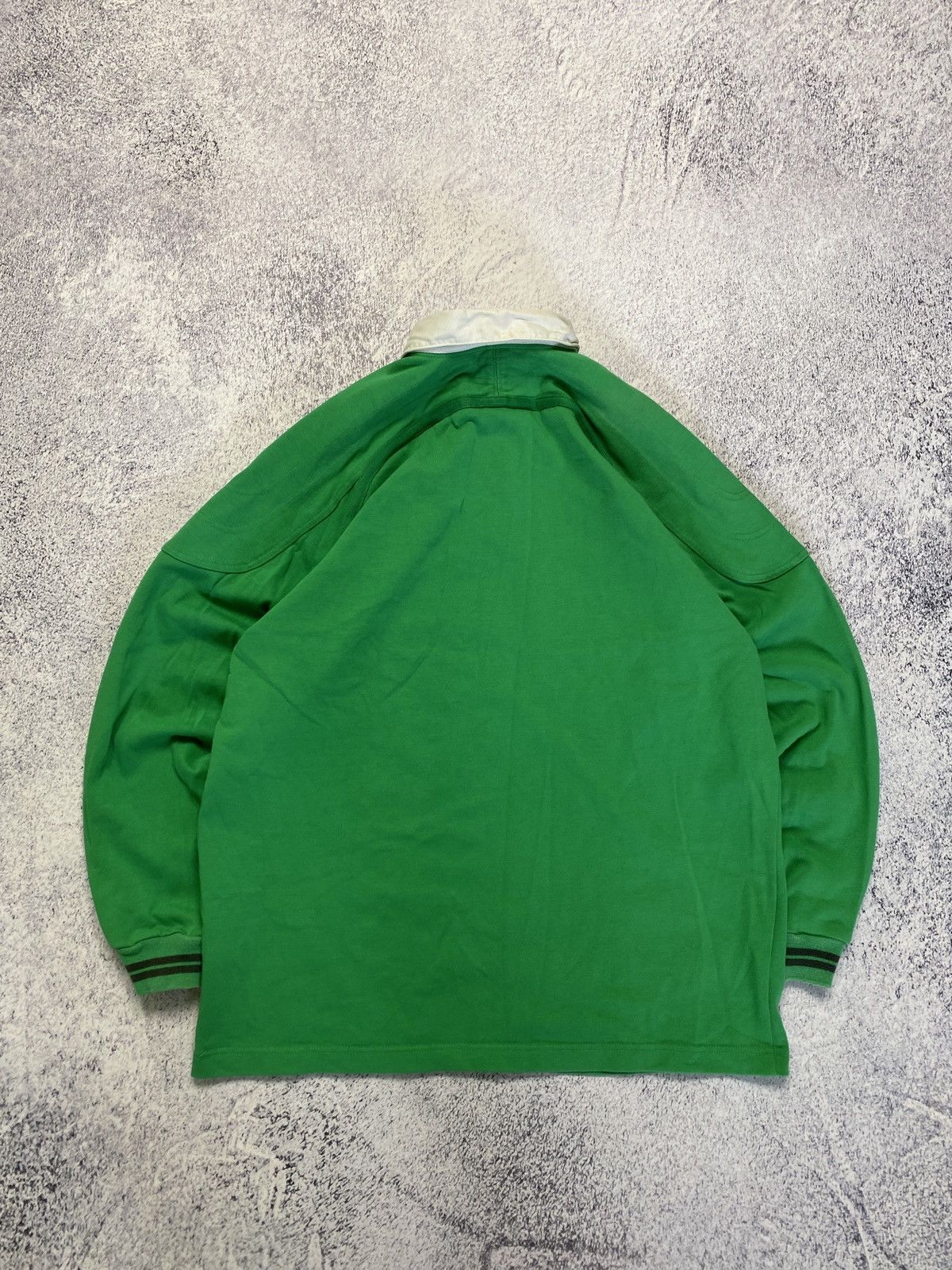 Nike × Vintage Vintage 1999 Nike Ireland Long Sleeve Rugby Shirt Size US L / EU 52-54 / 3 - 17 Thumbnail
