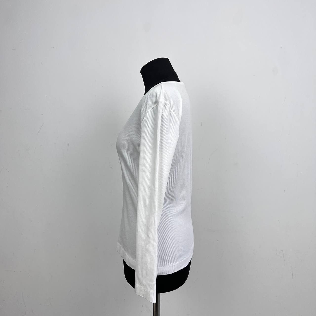 Jil Sander Jil Sander White Long Sleeve Women Size M Size M / US 6-8 / IT 42-44 - 4 Thumbnail
