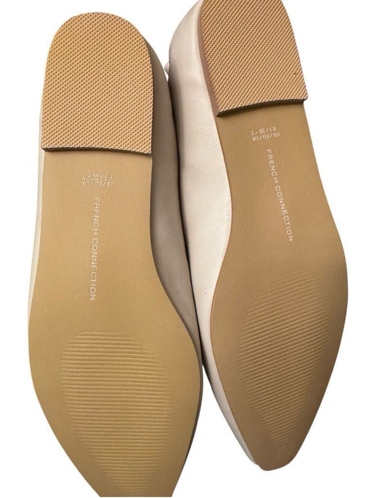 French Connection French Connection Emee Flats Rouched Back Ecru Size 8.5 Size US 8.5 / IT 38.5 - 8 Thumbnail