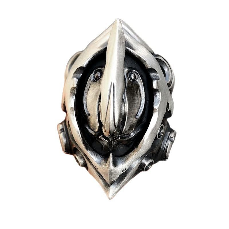 Jewelry CyberpunkJewelry Rings Open Size Chrome Ring (Size 7-13) Size ONE SIZE - 5 Thumbnail