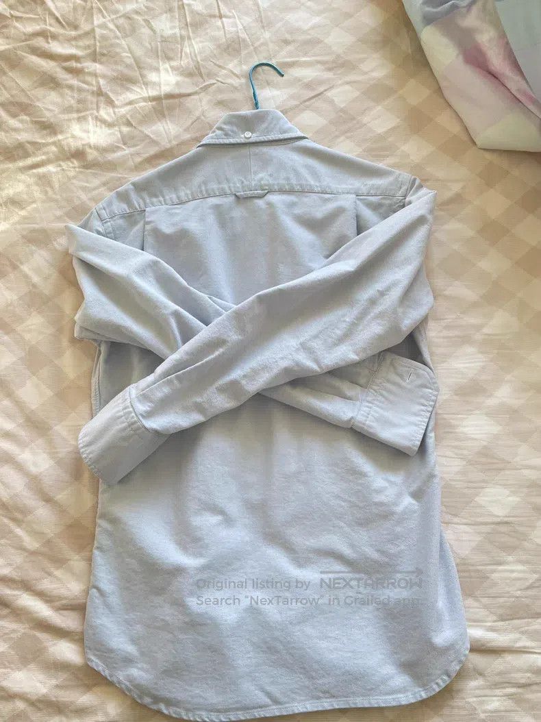 Thom Browne Thom Browne Blue shirt jacket Size US XS / EU 42 / 0 - 2 Thumbnail