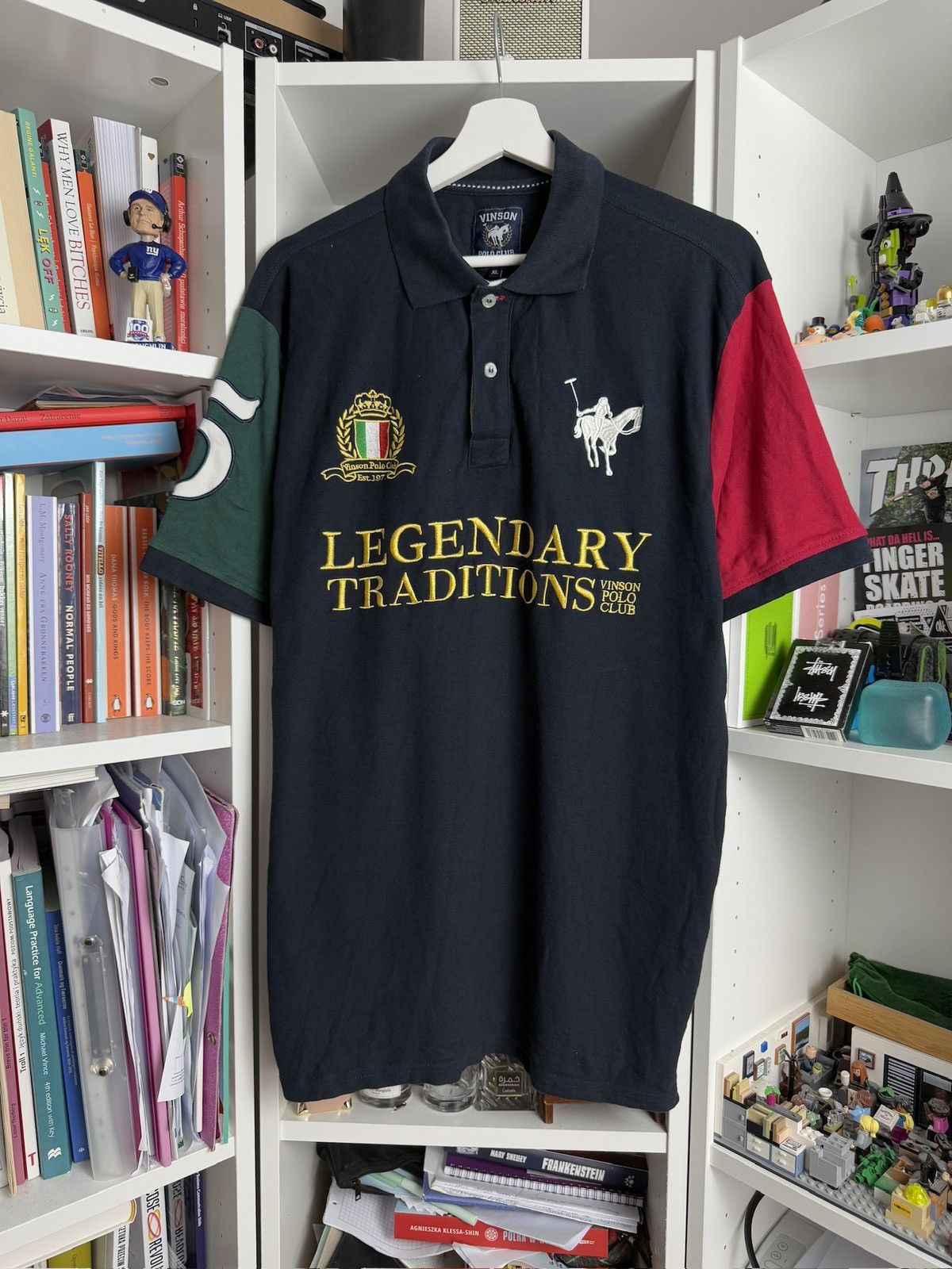 Designer × Vintage Vintage y2k chief keef style Vinson polo club polo t-shirt XL Size US XL / EU 56 / 4 - 1 Thumbnail