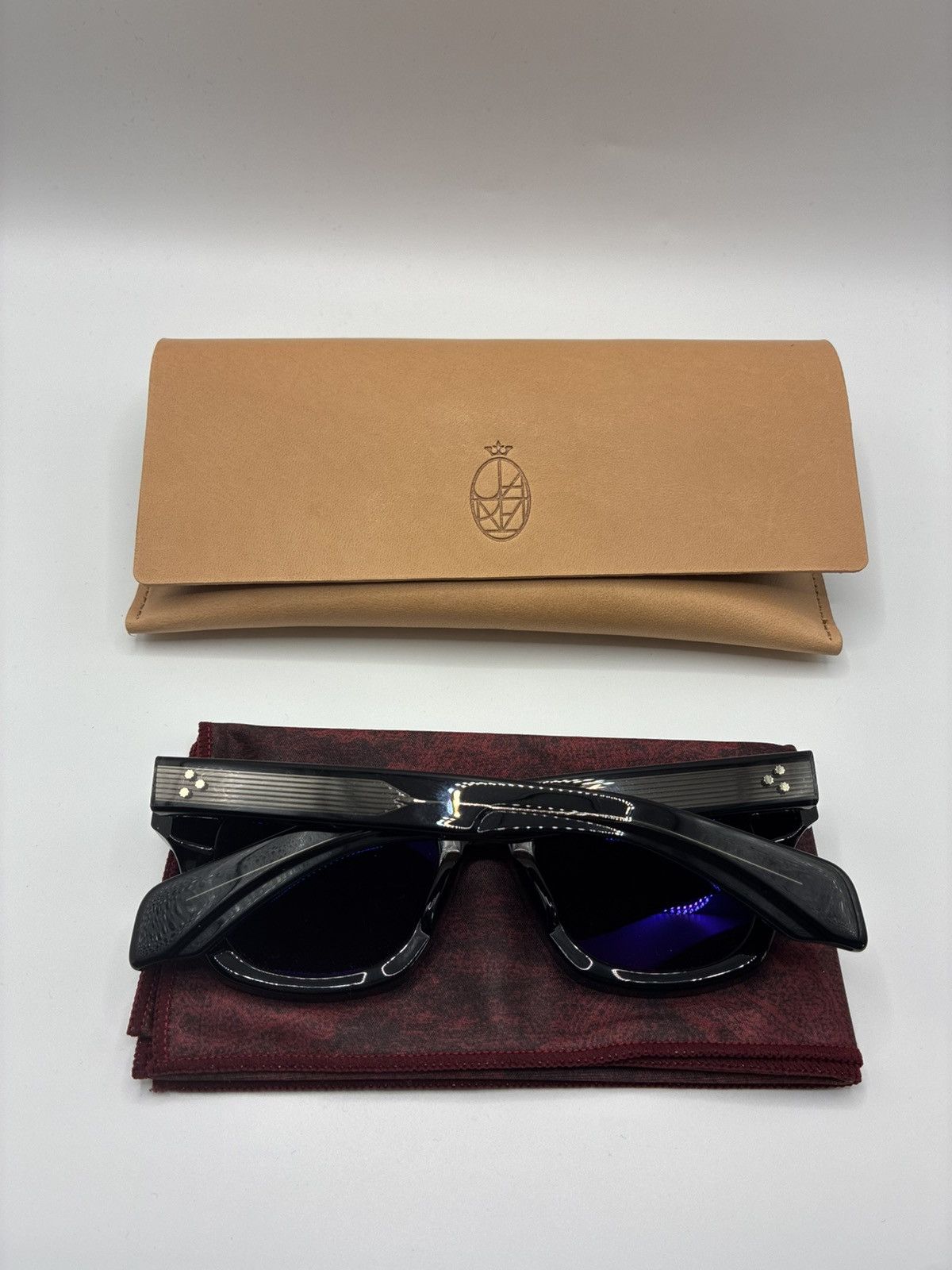 Jacques Marie Mage JMM Dealan Raven Sunglasses Full Set Size ONE SIZE - 14 Thumbnail