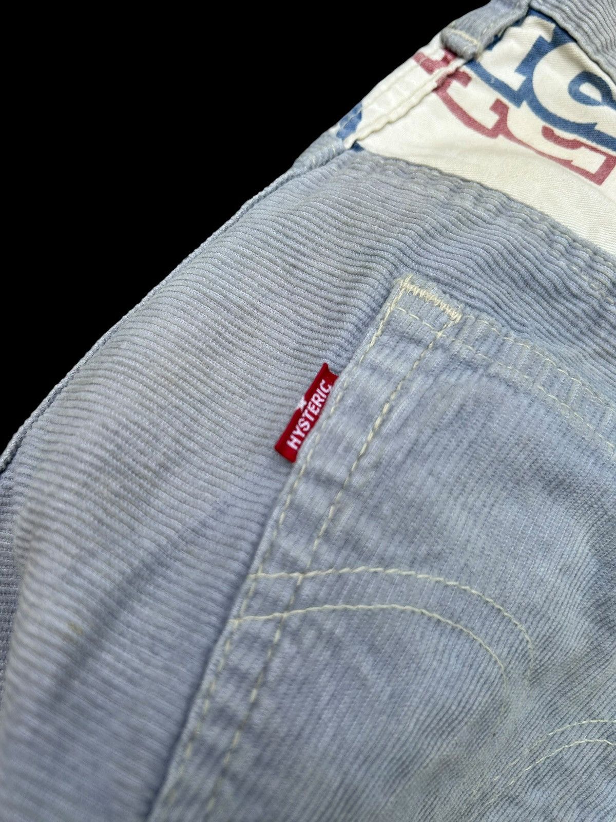 Hysteric Glamour HYSTERIC GLAMOUR FLARE HAGI VINTAGE DENIM JEANS Size US 28 / EU 44 - 11 Thumbnail