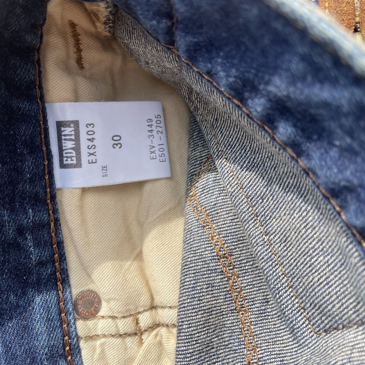 Edwin × Vintage “EDWIN EXCLUSIVE VINTAGE” EXV-3449 EDWIN DENIM Size US 30 / EU 46 - 6 Thumbnail