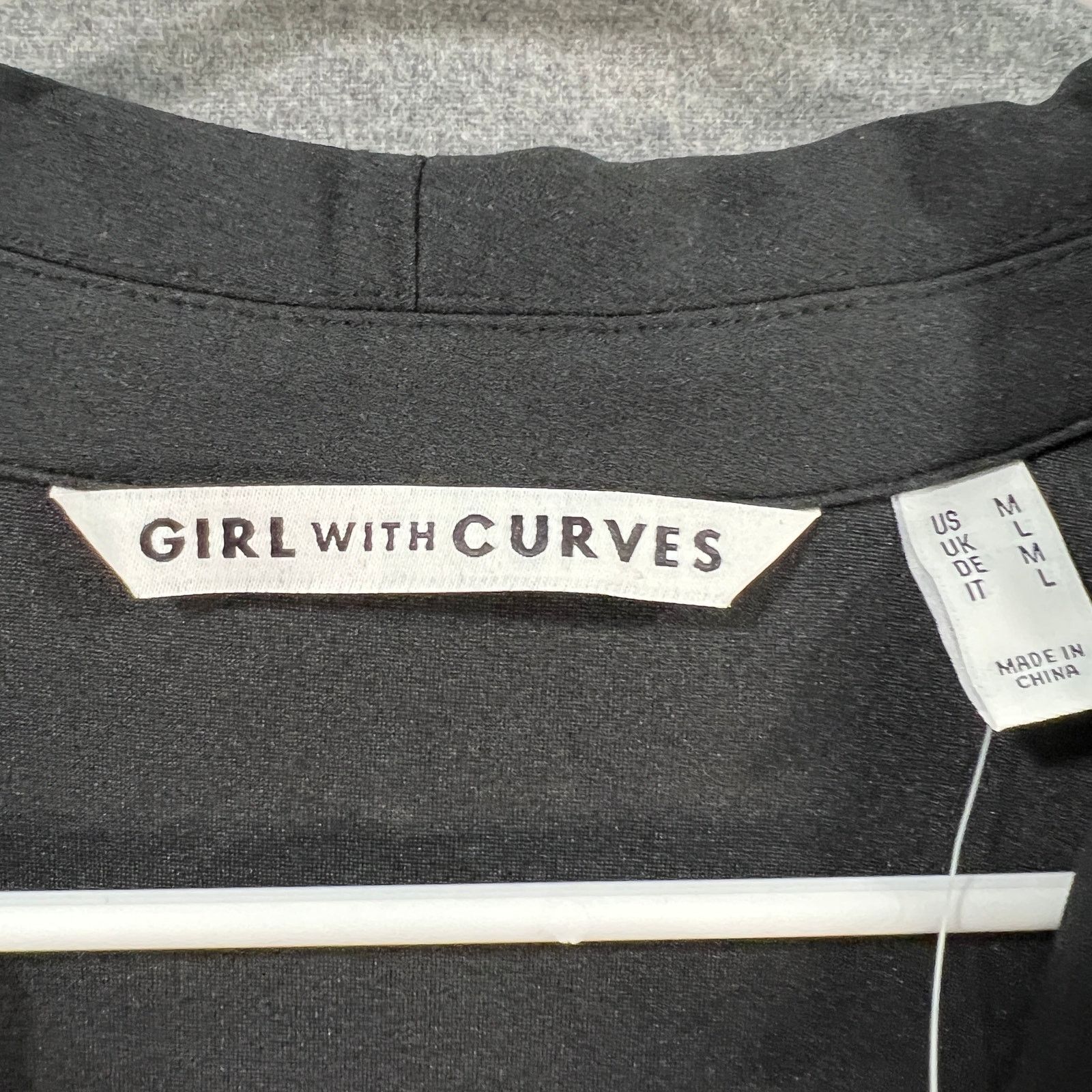 Other Girl With Curves Women's Cardigan Bi-Stretch Blazer Size M / US 6-8 / IT 42-44 - 4 Thumbnail