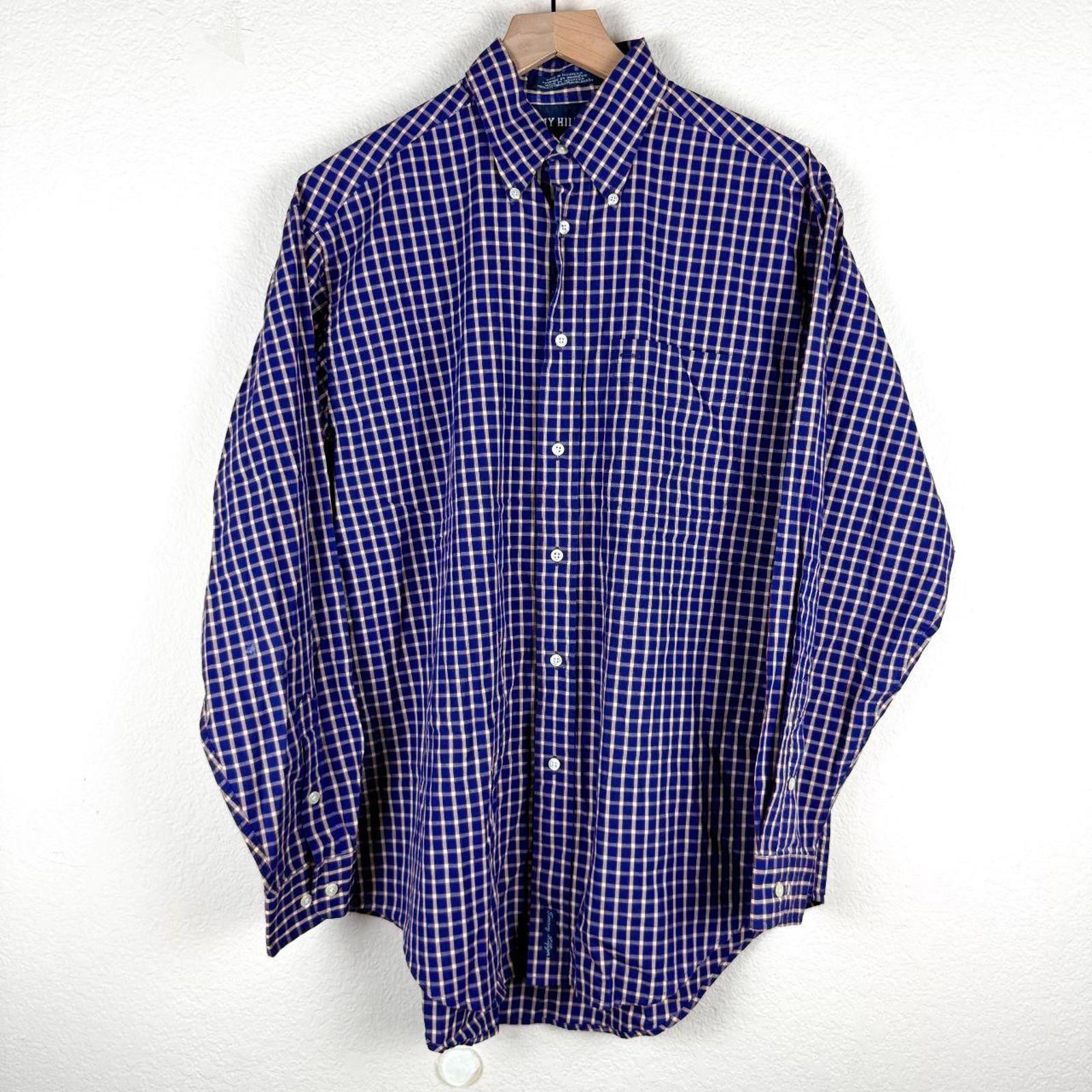 Tommy Hilfiger Tommy Hilfiger Shirt Men's S Purple Red Vintage Stripe Size US S / EU 44-46 / 1 - 1 Thumbnail
