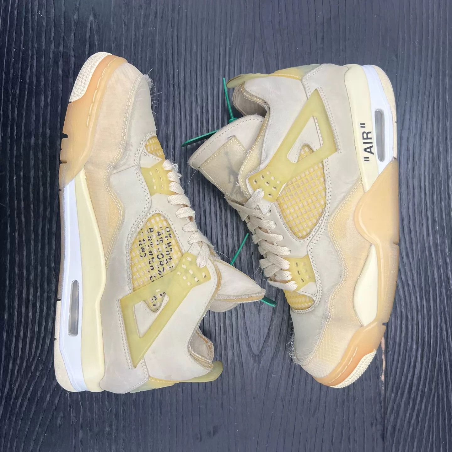 Nike Air Jordan 4 OW White Sail 42 Size US 10 / EU 43 - 3 Thumbnail