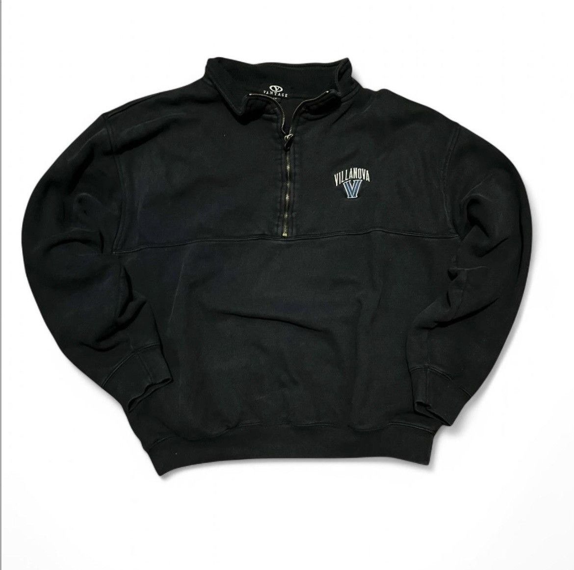 Vintage Vintage Cropped Villanova Quarter Zip Size US M / EU 48-50 / 2 - 1 Thumbnail