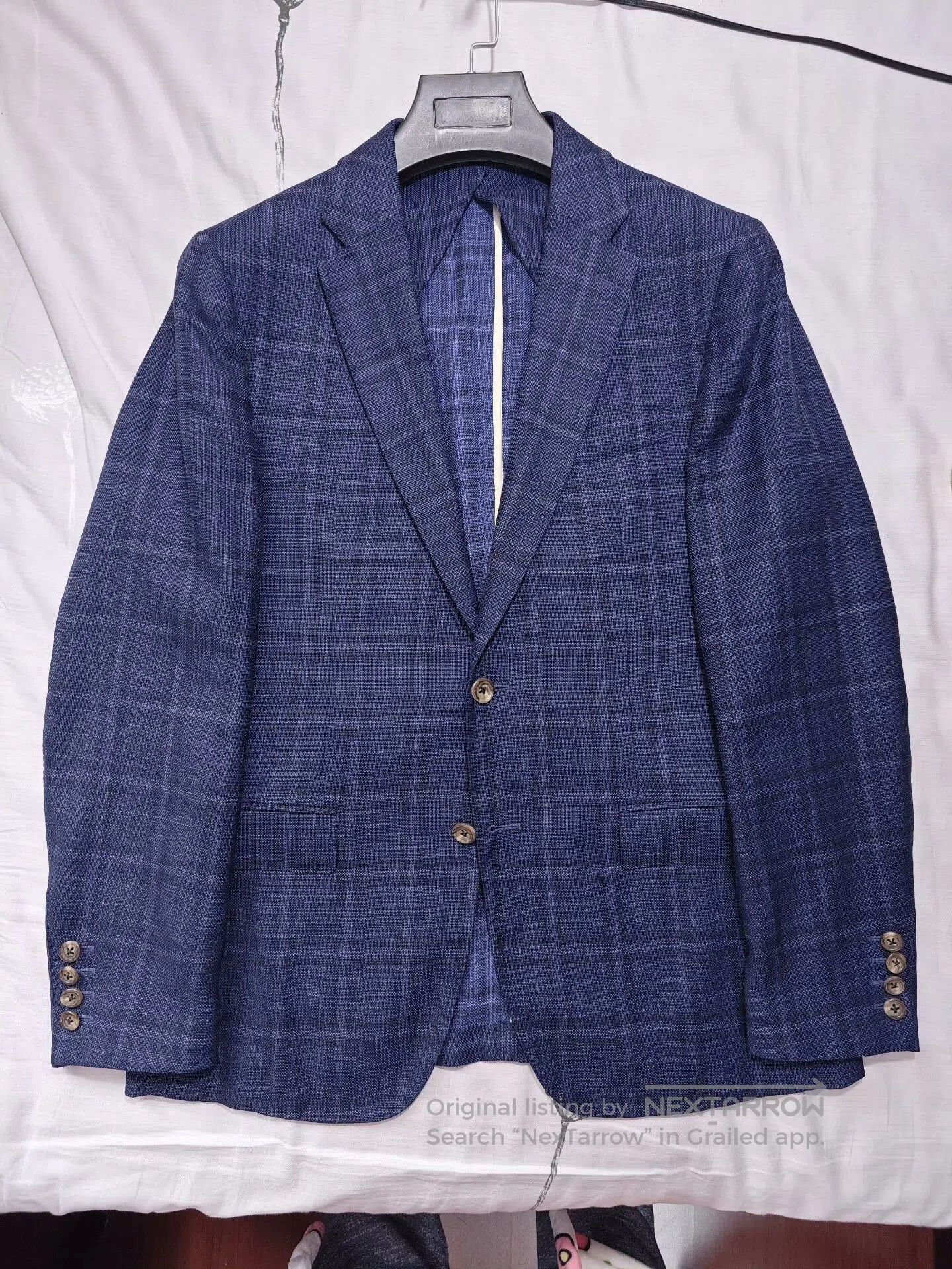 Loro Piana Italian Linen Blend Tailored Suit Jacket. Size US S / EU 44-46 / 1 - 5 Thumbnail