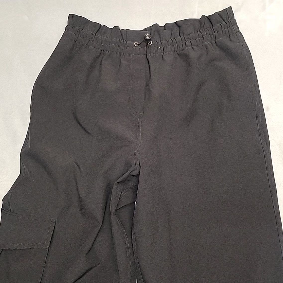 Spanx Spanx Pants Women Medium Black Stretch Cargo Jogger Athleisure Gorpcore Size 32" / US 10 / IT 46 - 3 Thumbnail