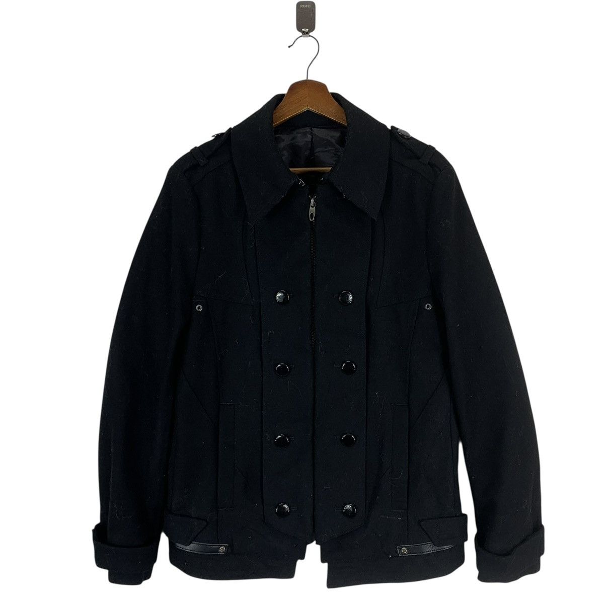 PPFM Vintage PPFM Japanese brand doublebreasted wool Jacket Size US L / EU 52-54 / 3 - 1 Thumbnail