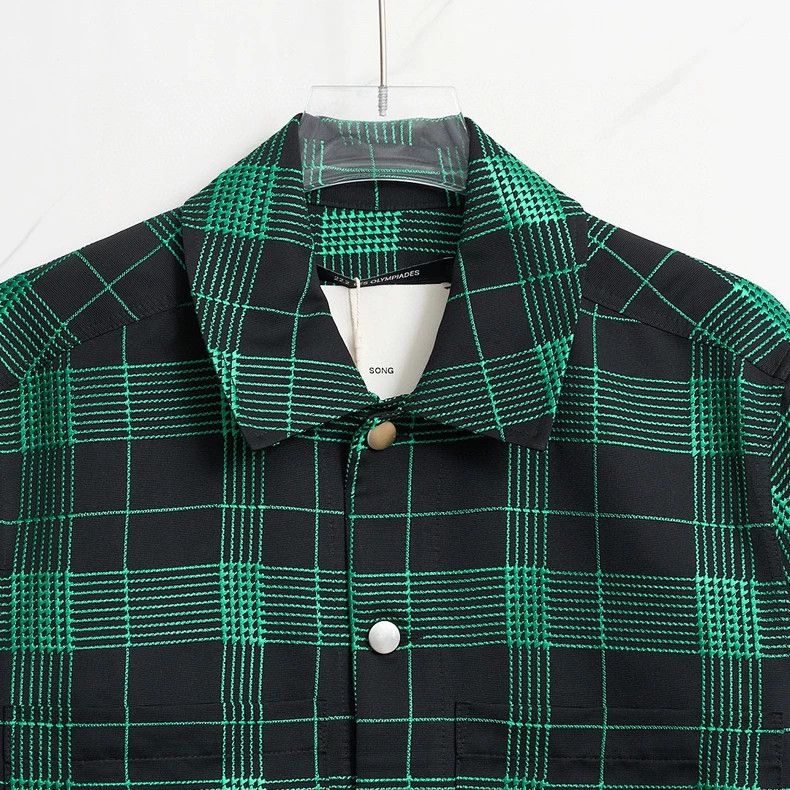 Song For The Mute Song For The Mute Plaid Trim Jacket Size US S / EU 44-46 / 1 - 2 Thumbnail