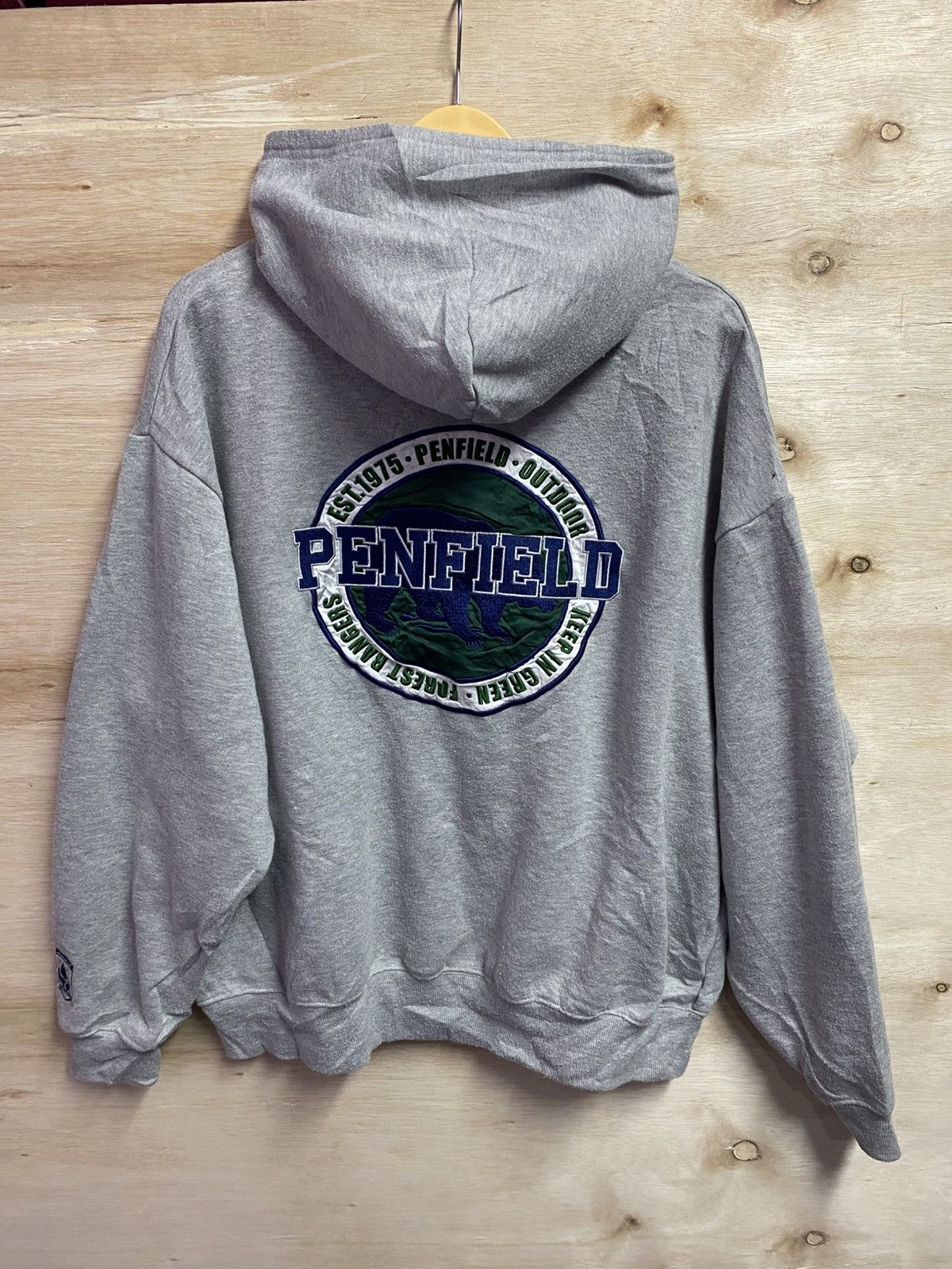 Penfield Penfield Original Logo Hoodie in a grey color. Size US XL / EU 56 / 4 - 8 Thumbnail