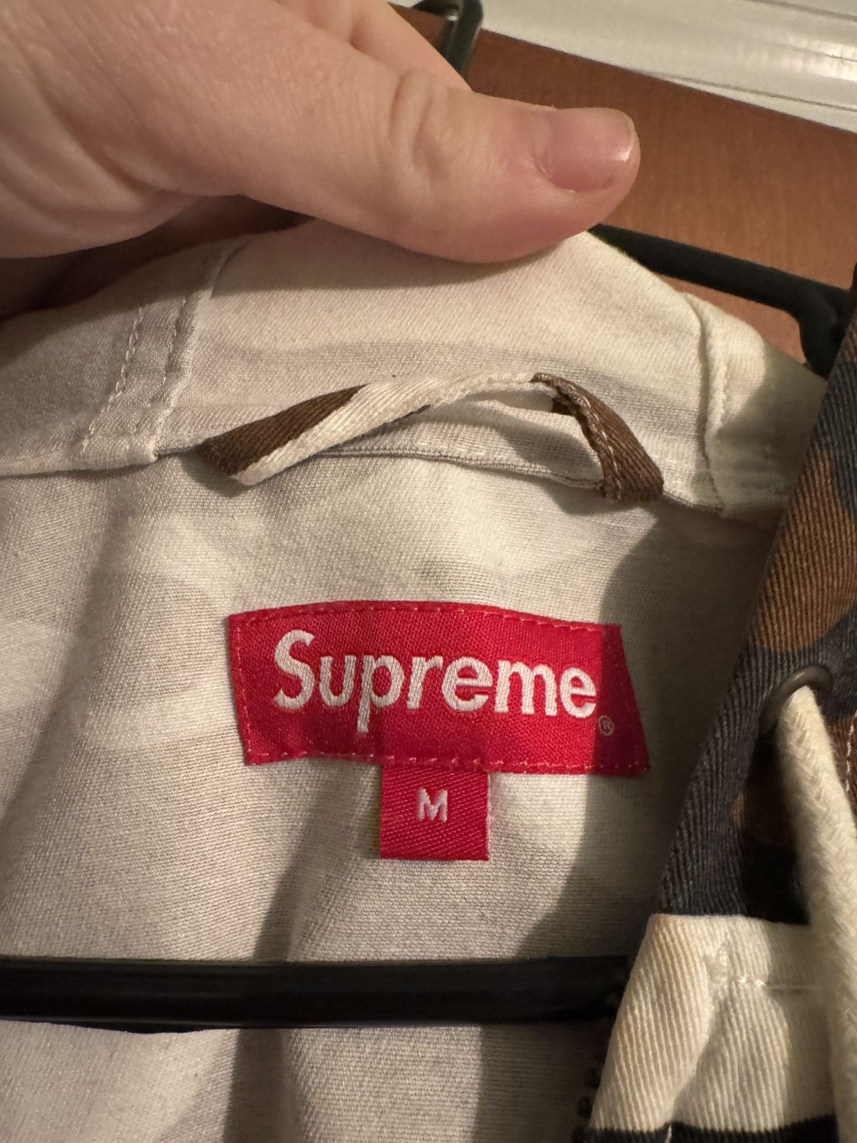 Supreme Supreme FW16 Cow Twill Parka / Zip Up Size US M / EU 48-50 / 2 - 3 Thumbnail